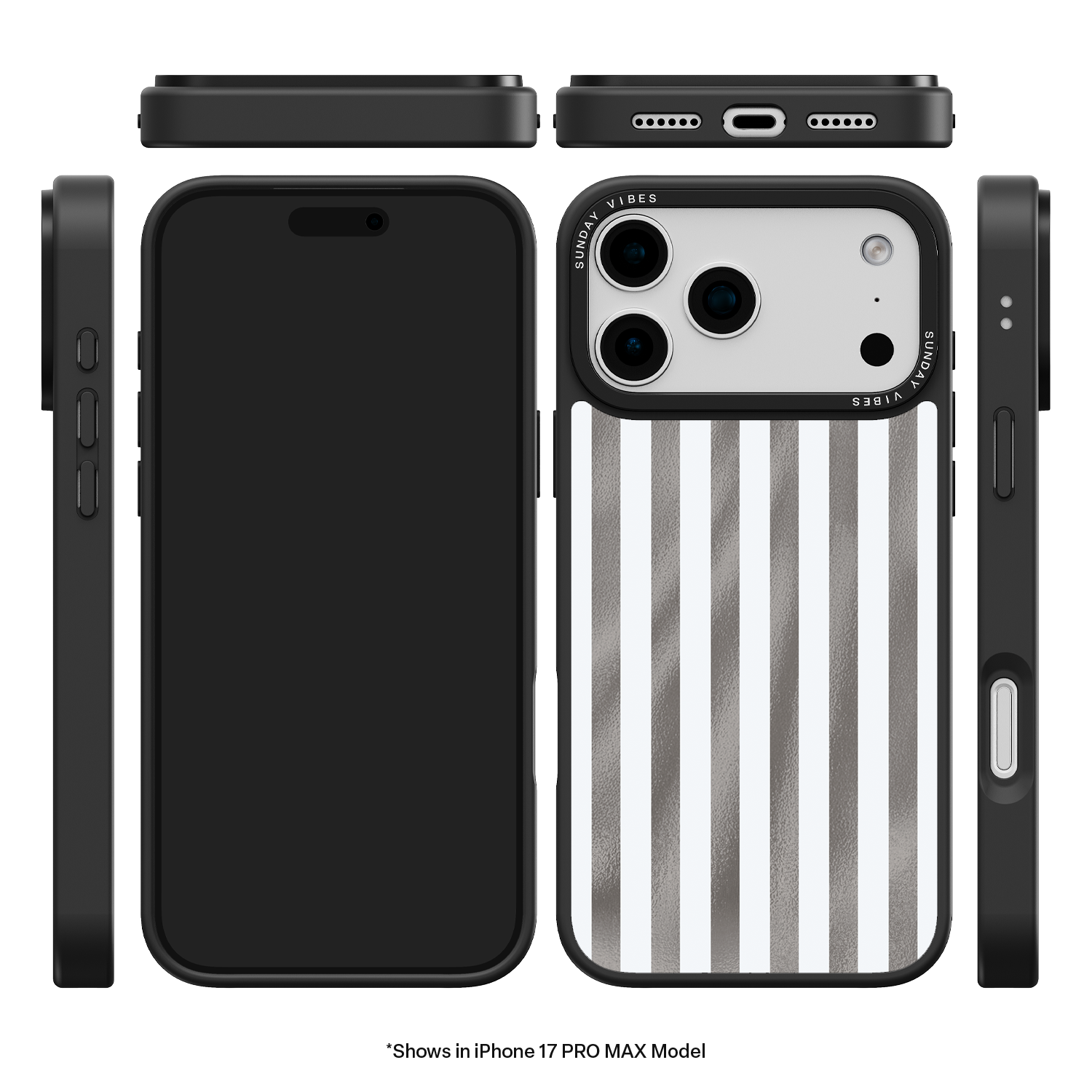 Phantom Stripe iPhone Case SundayVibes Phantom Stripe iPhone Case SundayVibes