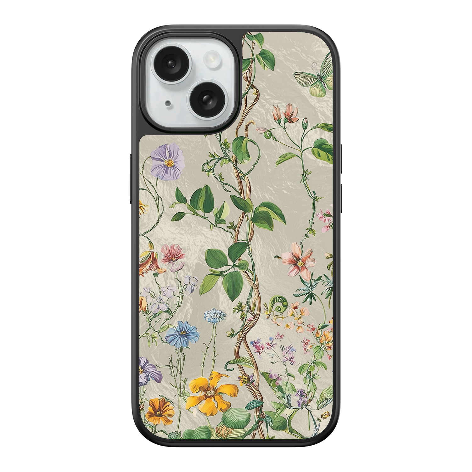 Silver Vine iPhone Case