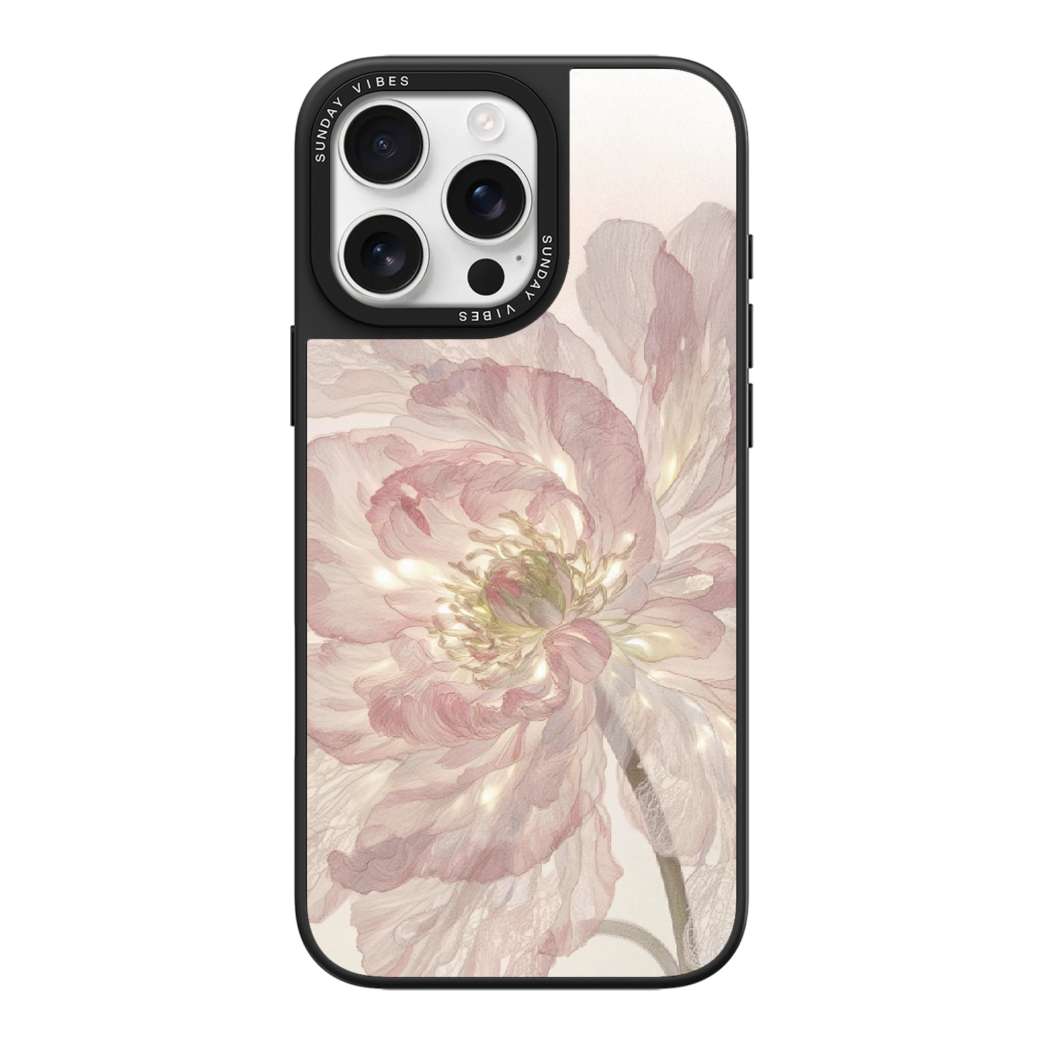 Pale Peony iPhone Case