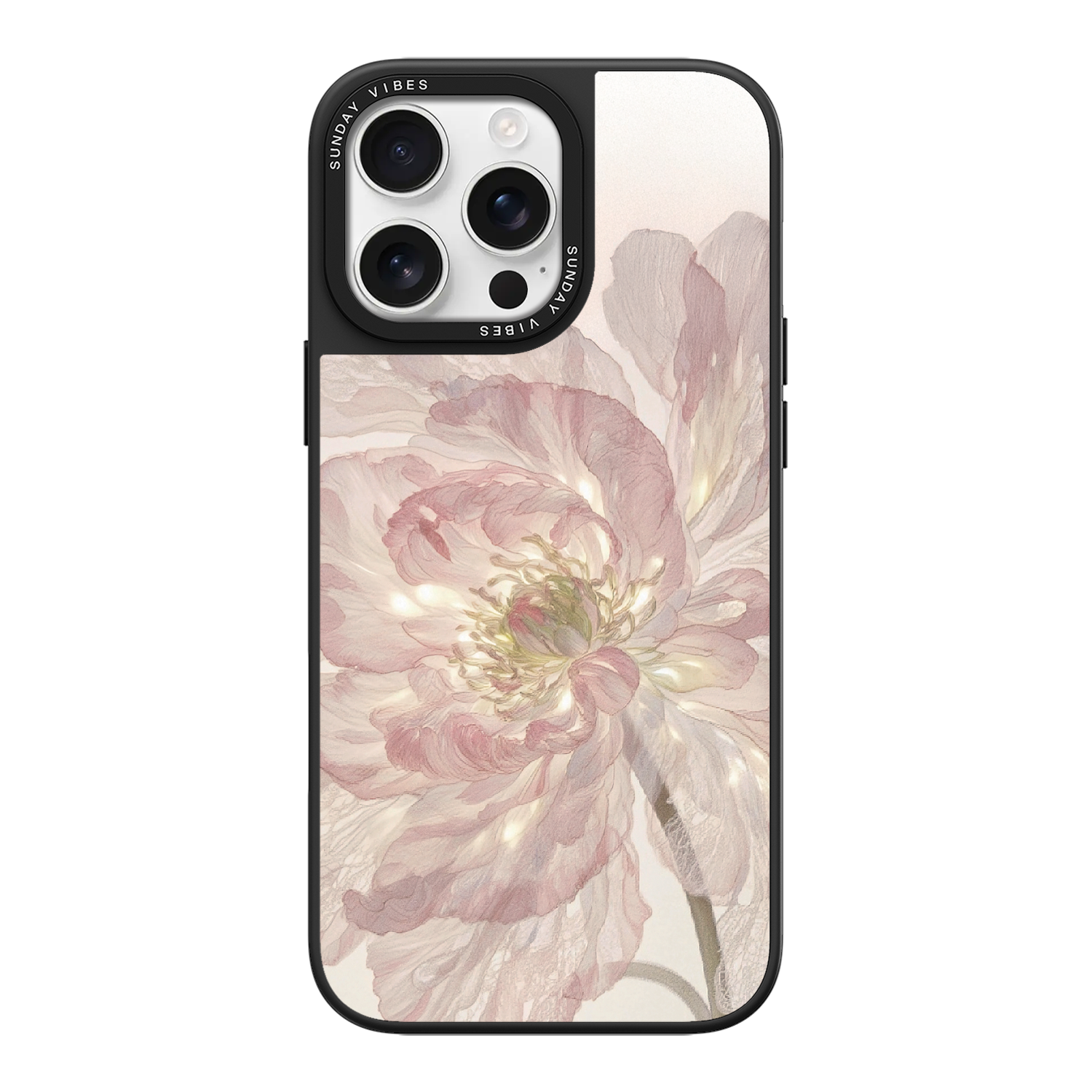 Pale Peony iPhone Case