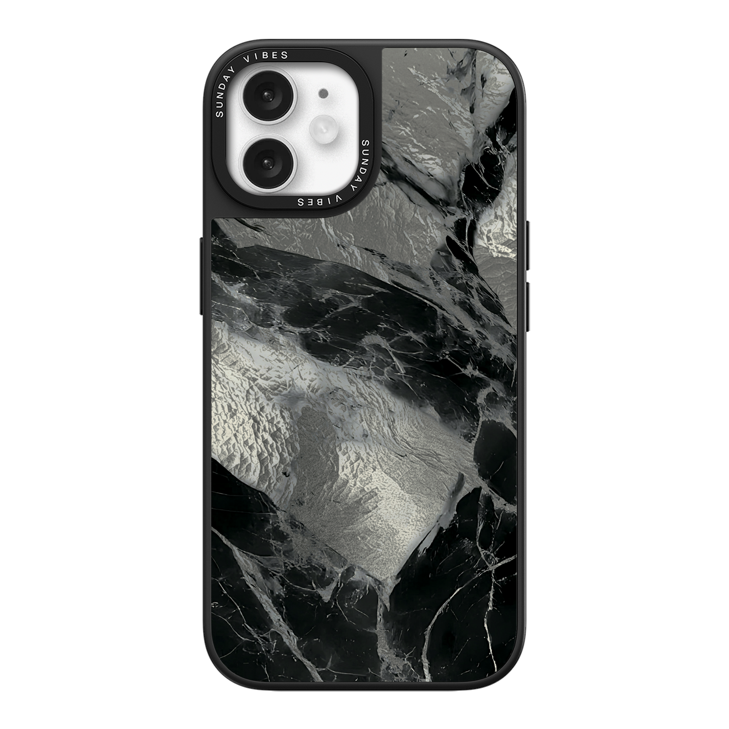 Monochrome Marble iPhone Case