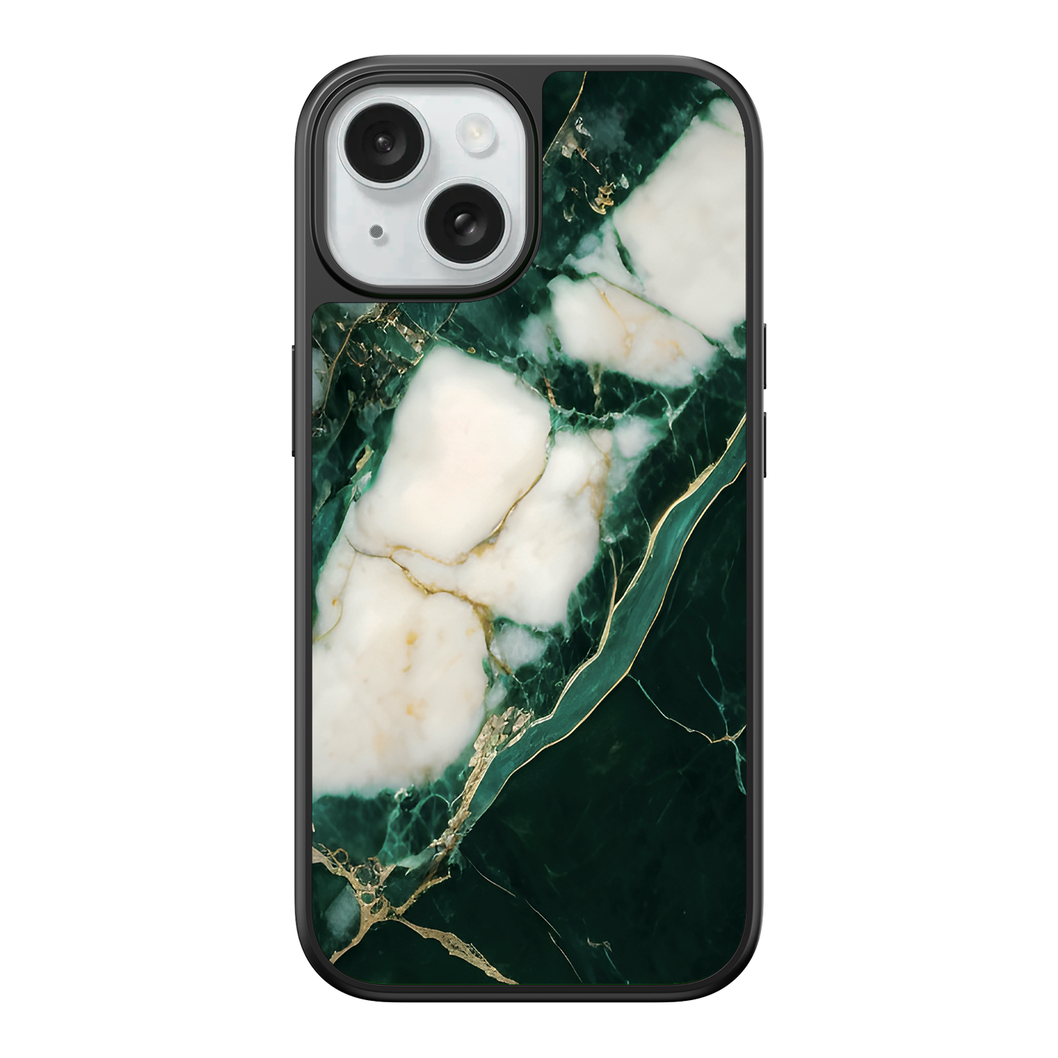 Emerald Vein Marble iPhone Case