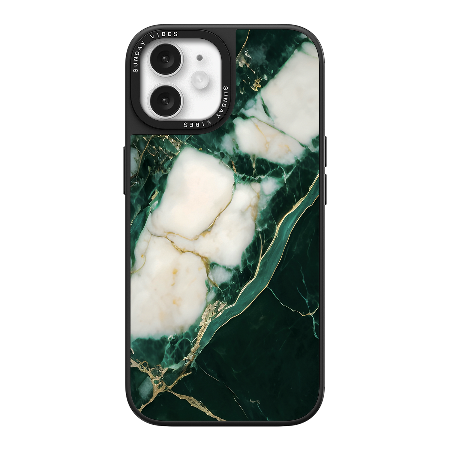 Emerald Vein Marble iPhone Case