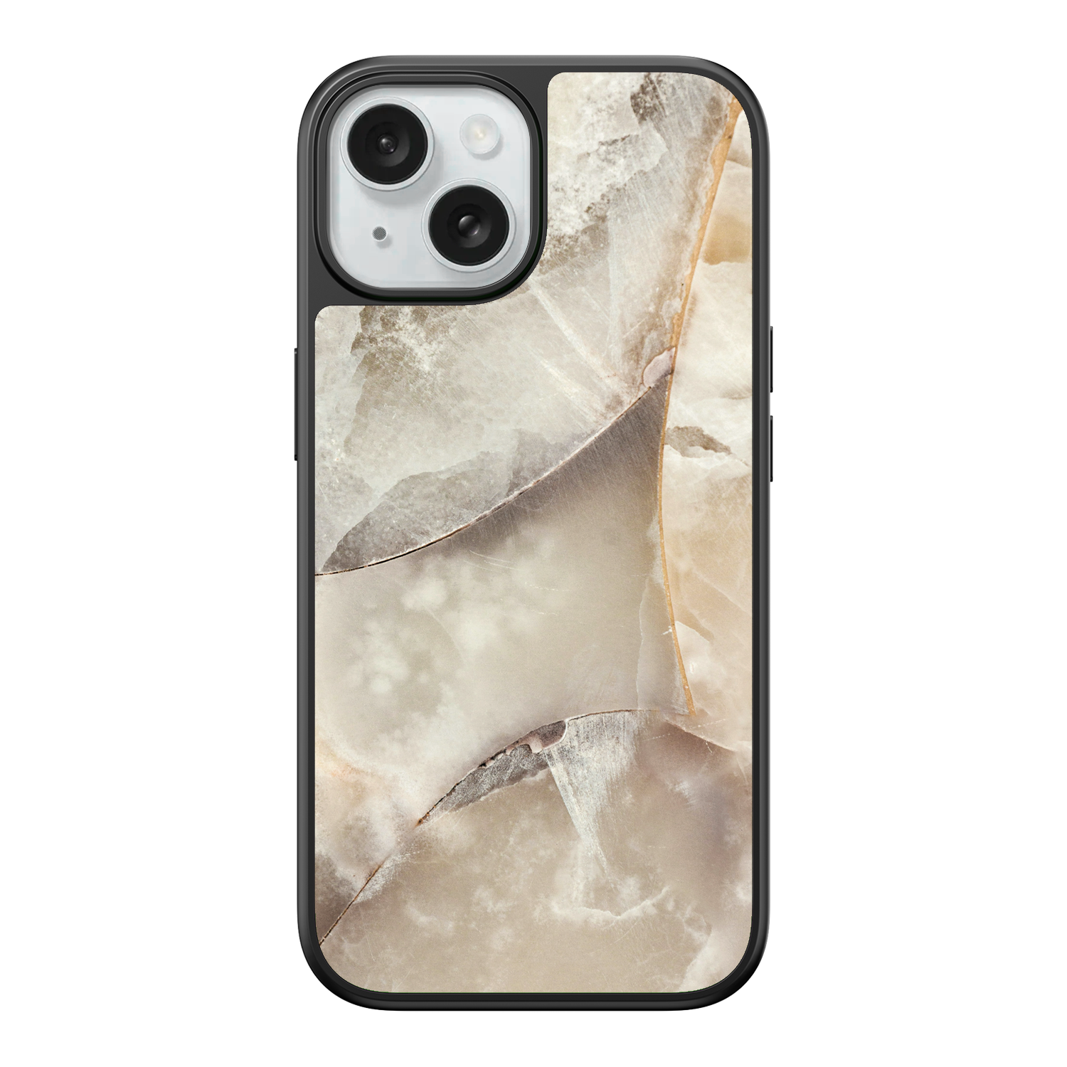 Alabaster Whirl iPhone Case