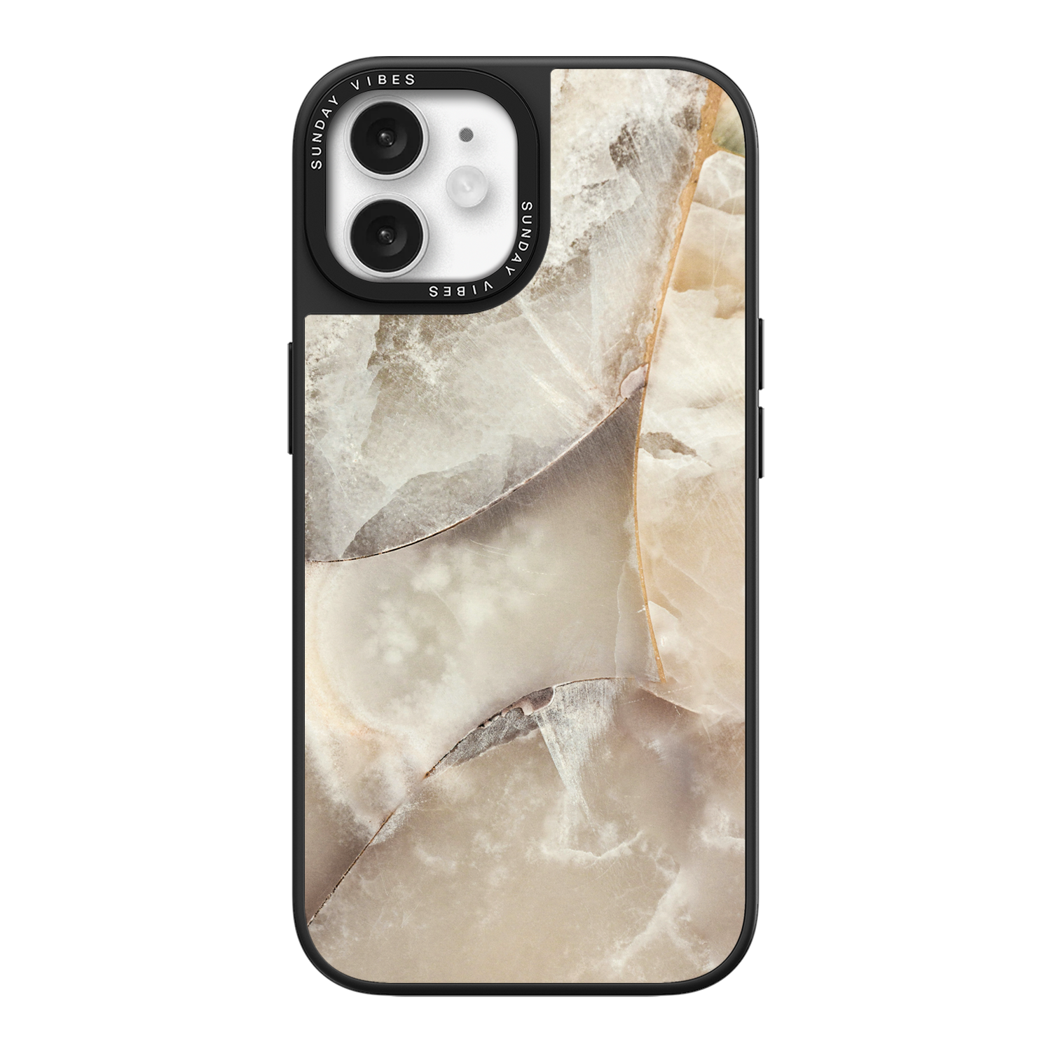 Alabaster Whirl iPhone Case