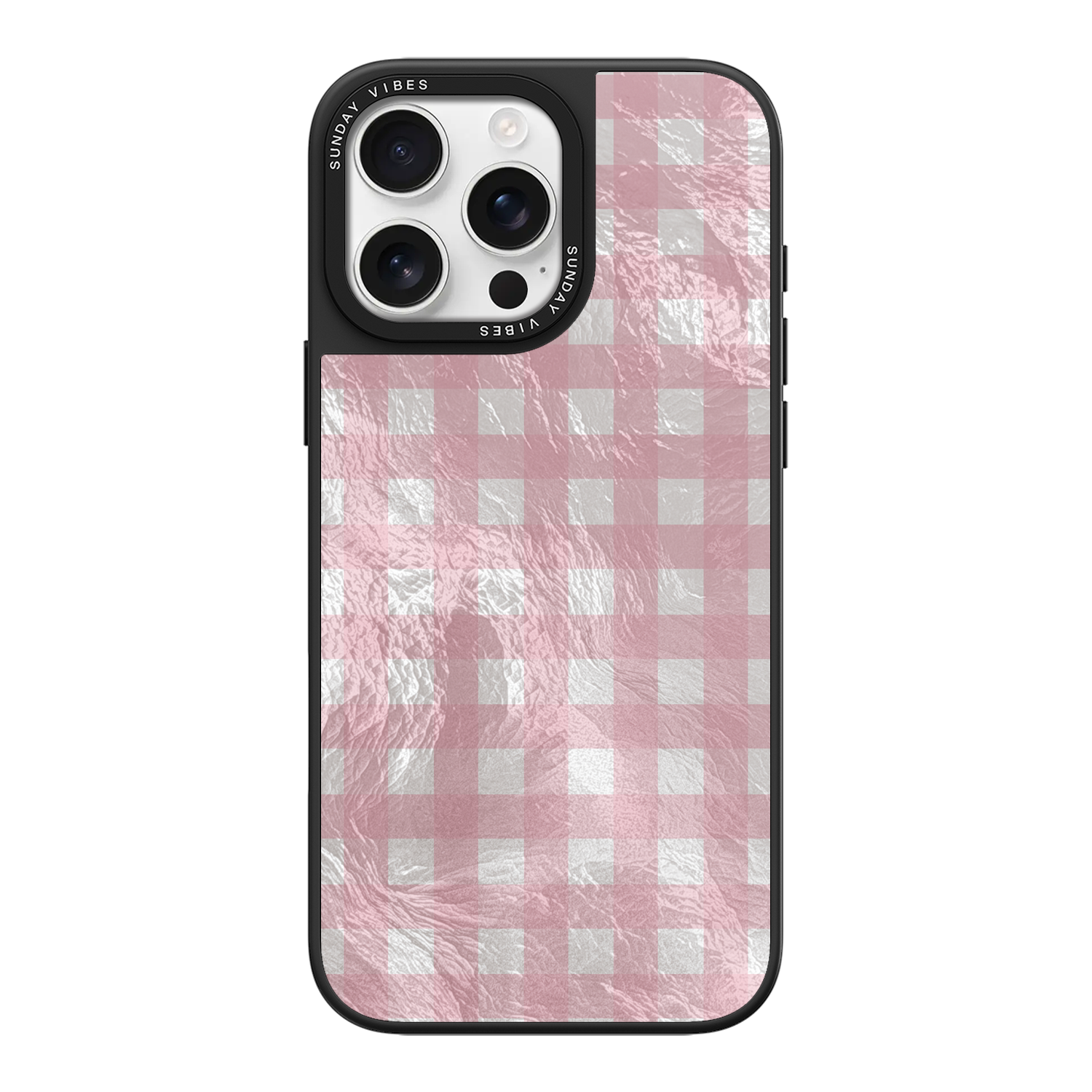 Bubblegum Check iPhone Case