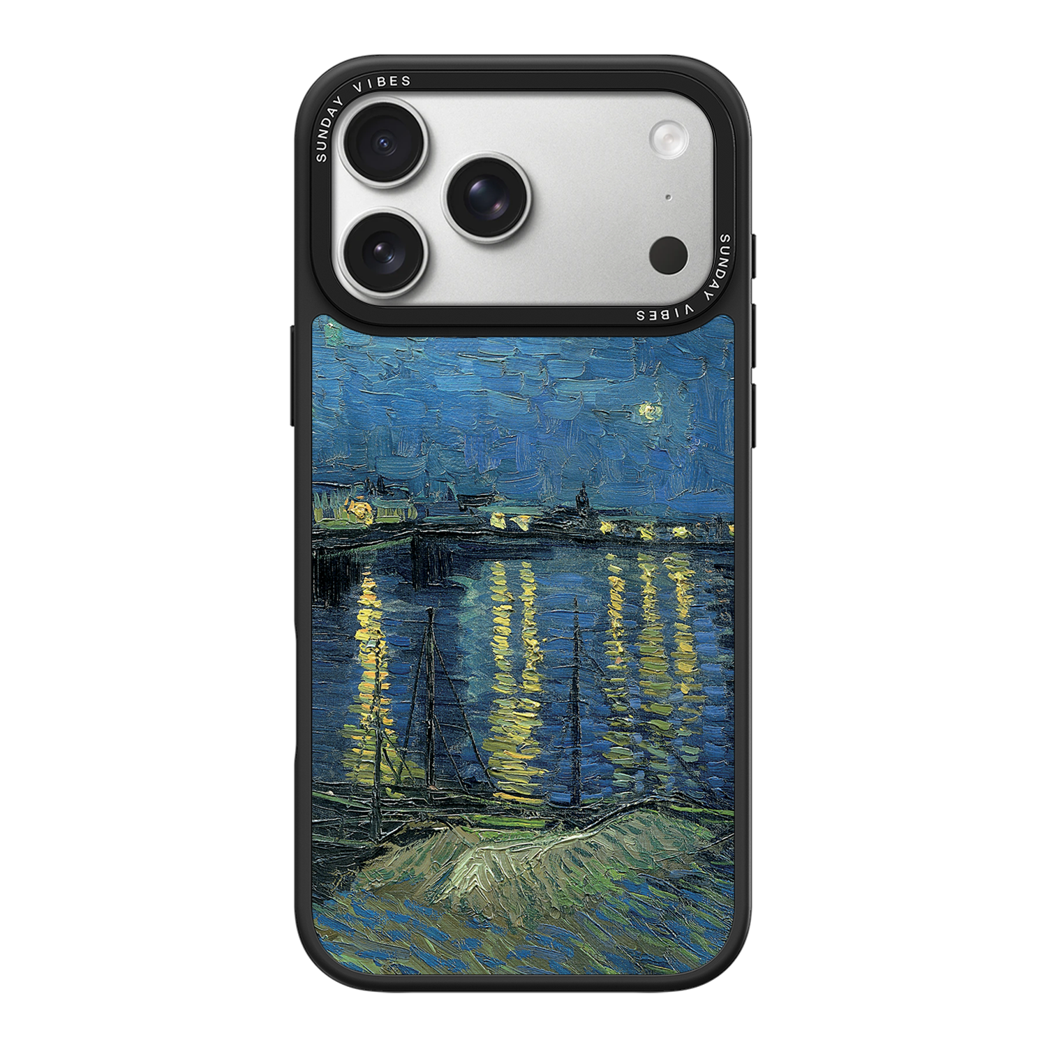 Starry Night Over the Rhône iPhone Case