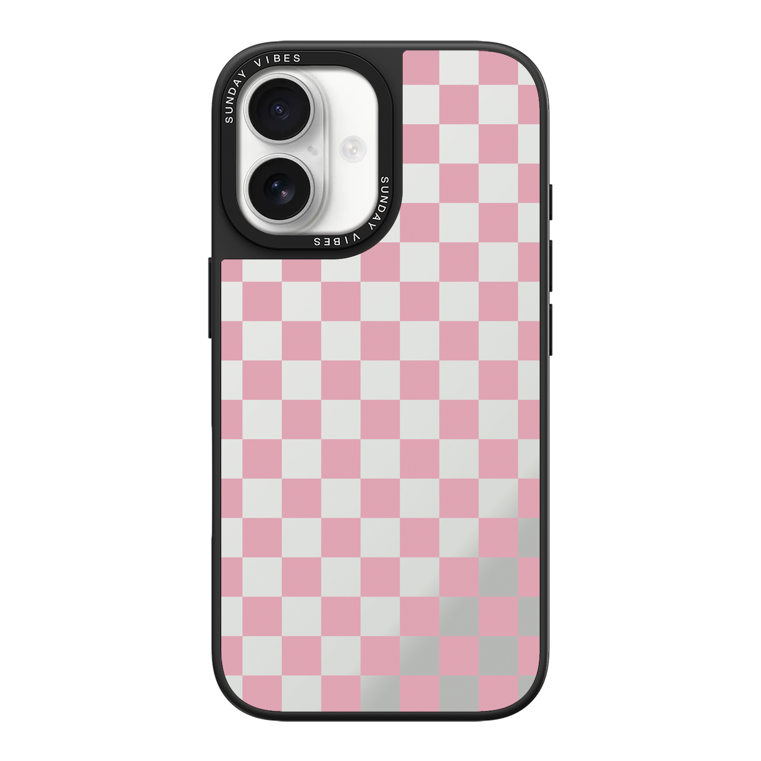 Pink Glitch iPhone Case