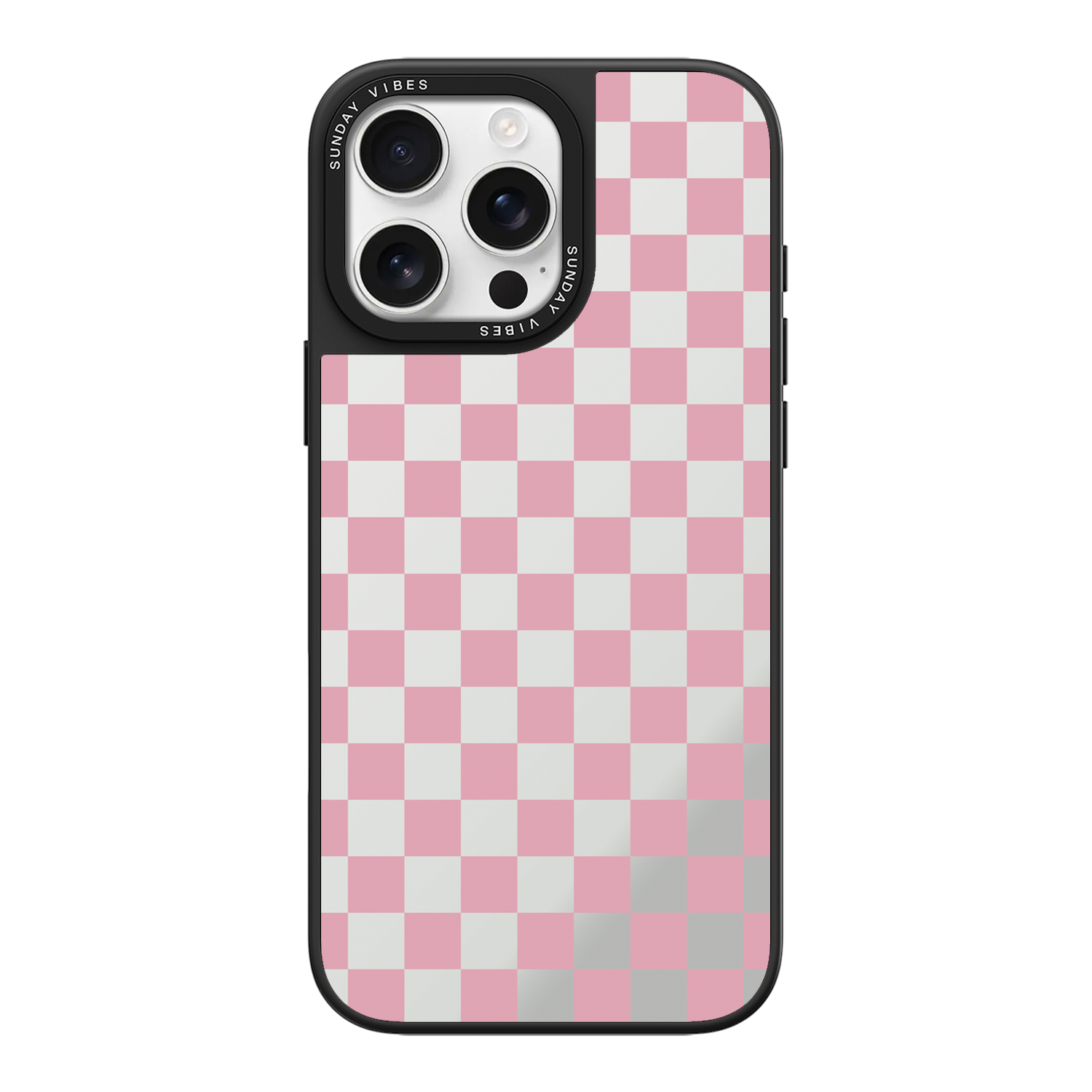 Pink Glitch iPhone Case