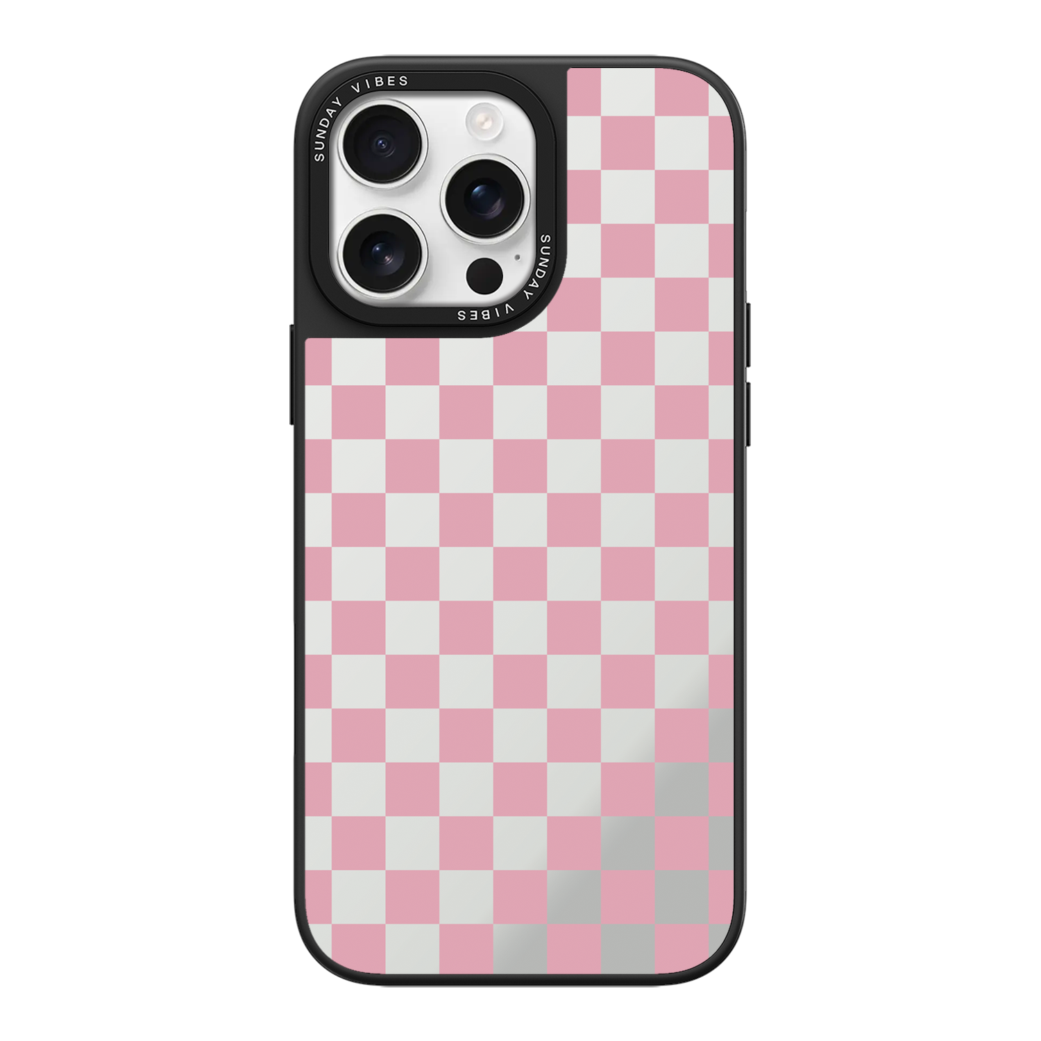 Pink Glitch iPhone Case