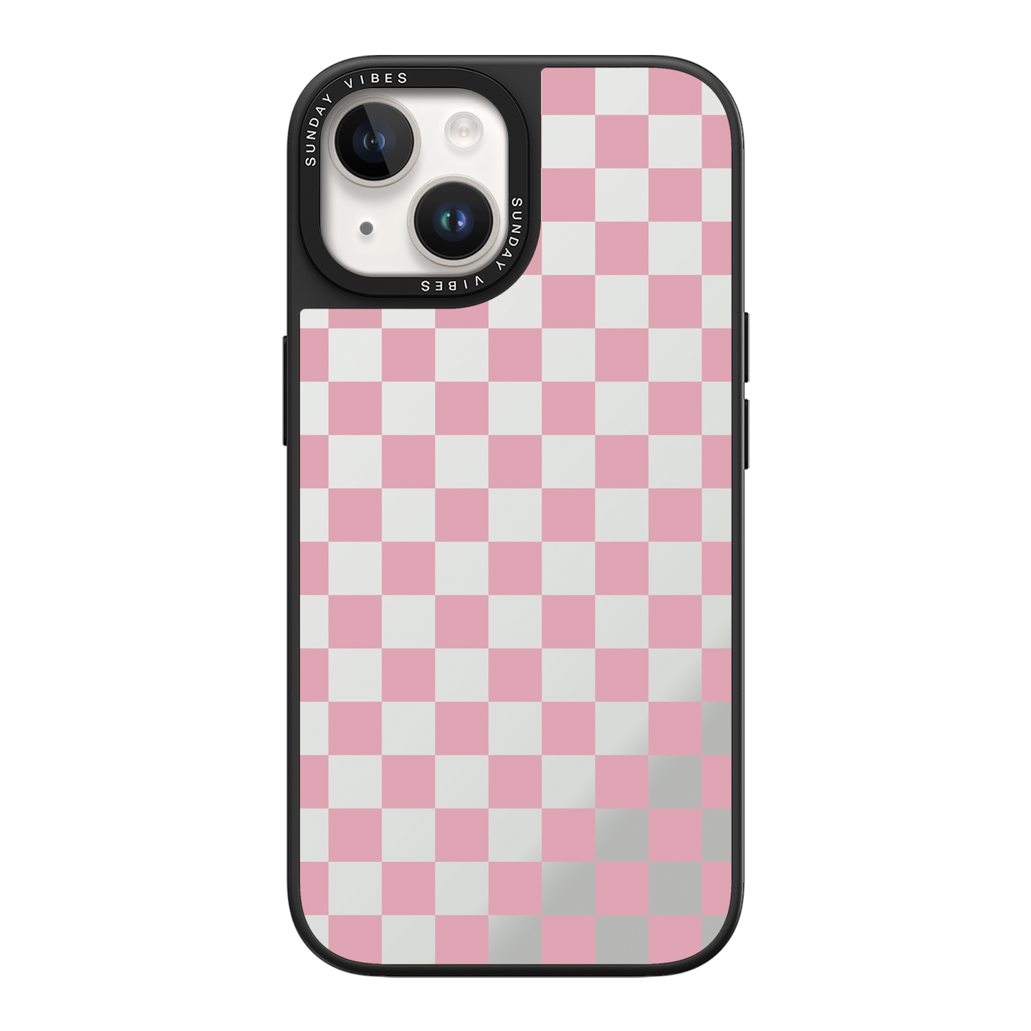 Pink Glitch iPhone Case