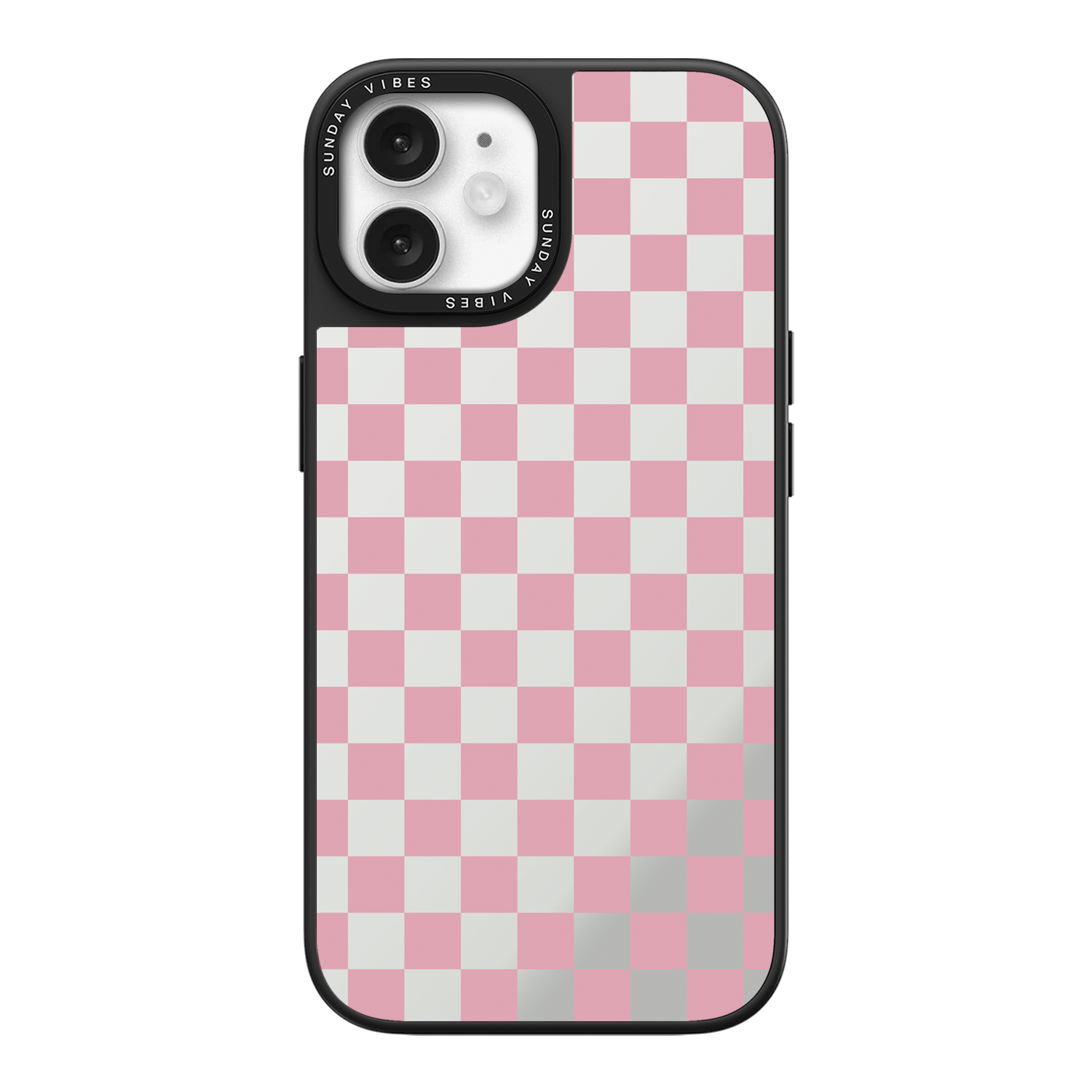 Pink Glitch iPhone Case