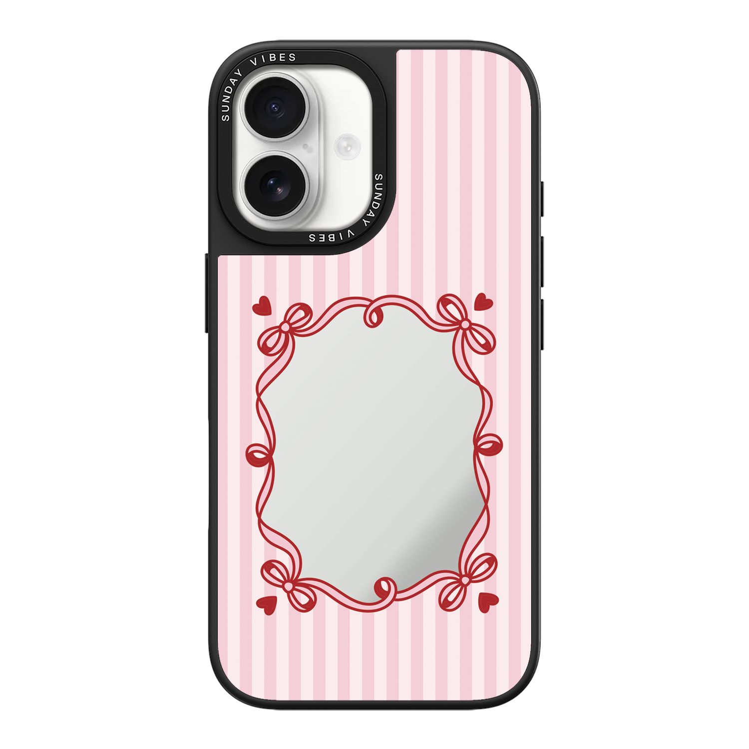 Candy Stripe Glance iPhone Case