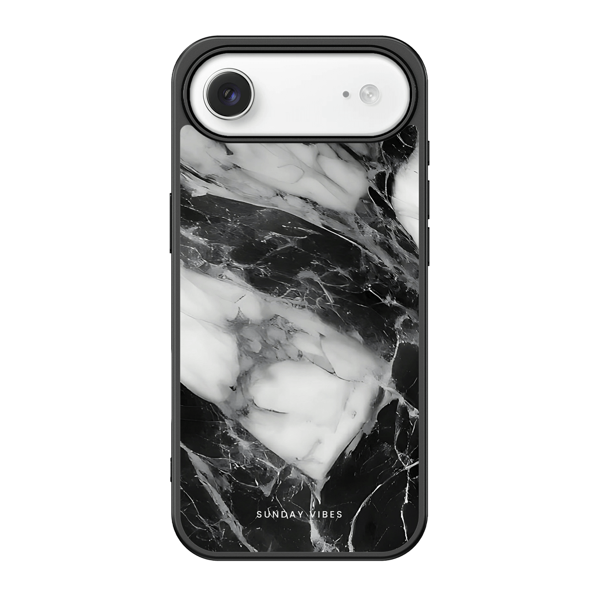 Monochrome Marble iPhone Case
