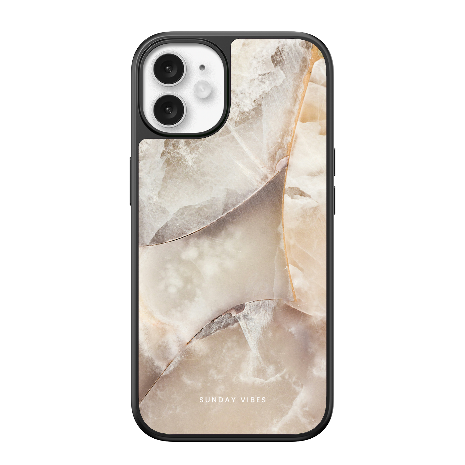 Alabaster Whirl iPhone Case