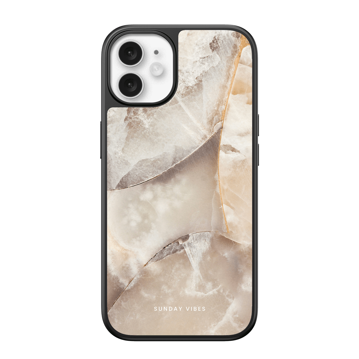 Alabaster Whirl iPhone Case