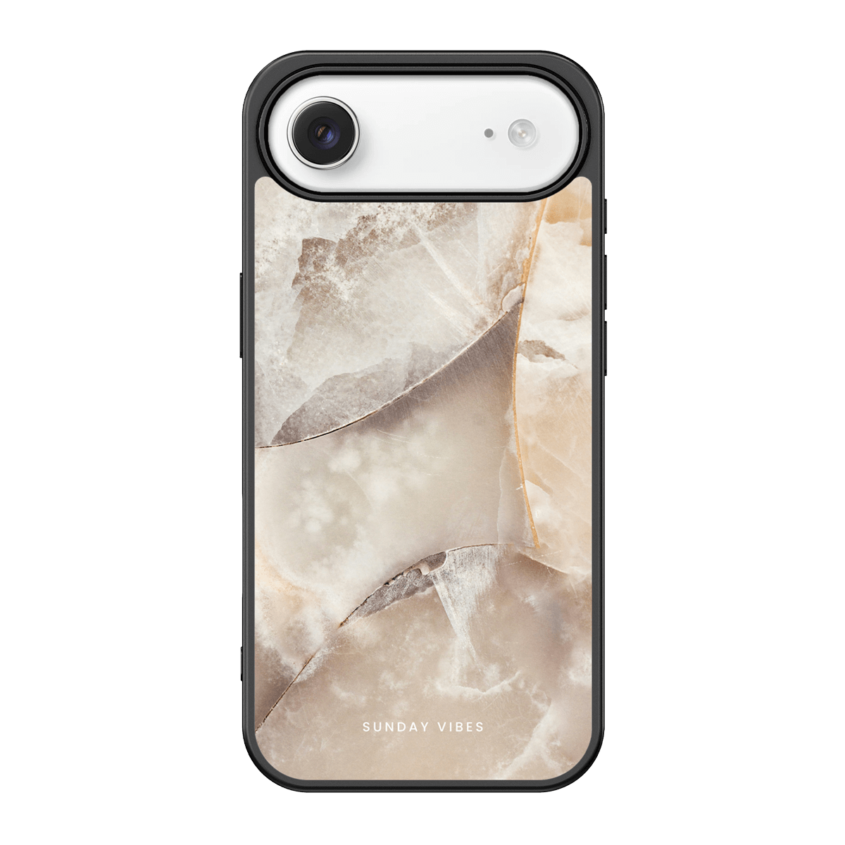 Alabaster Whirl iPhone Case