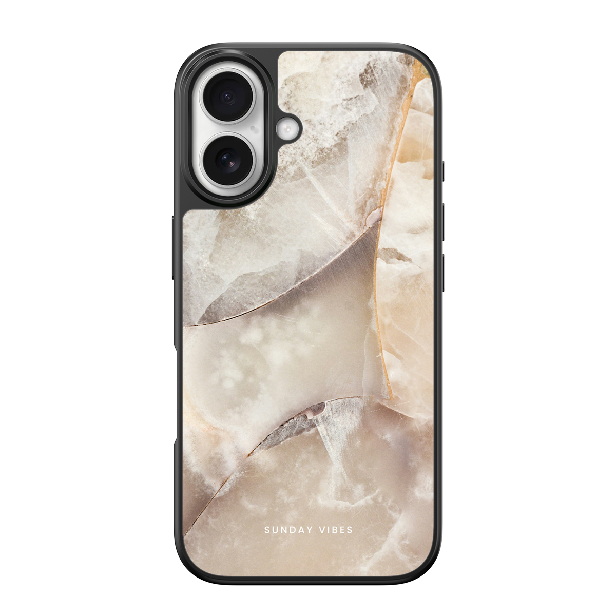 Alabaster Whirl iPhone Case