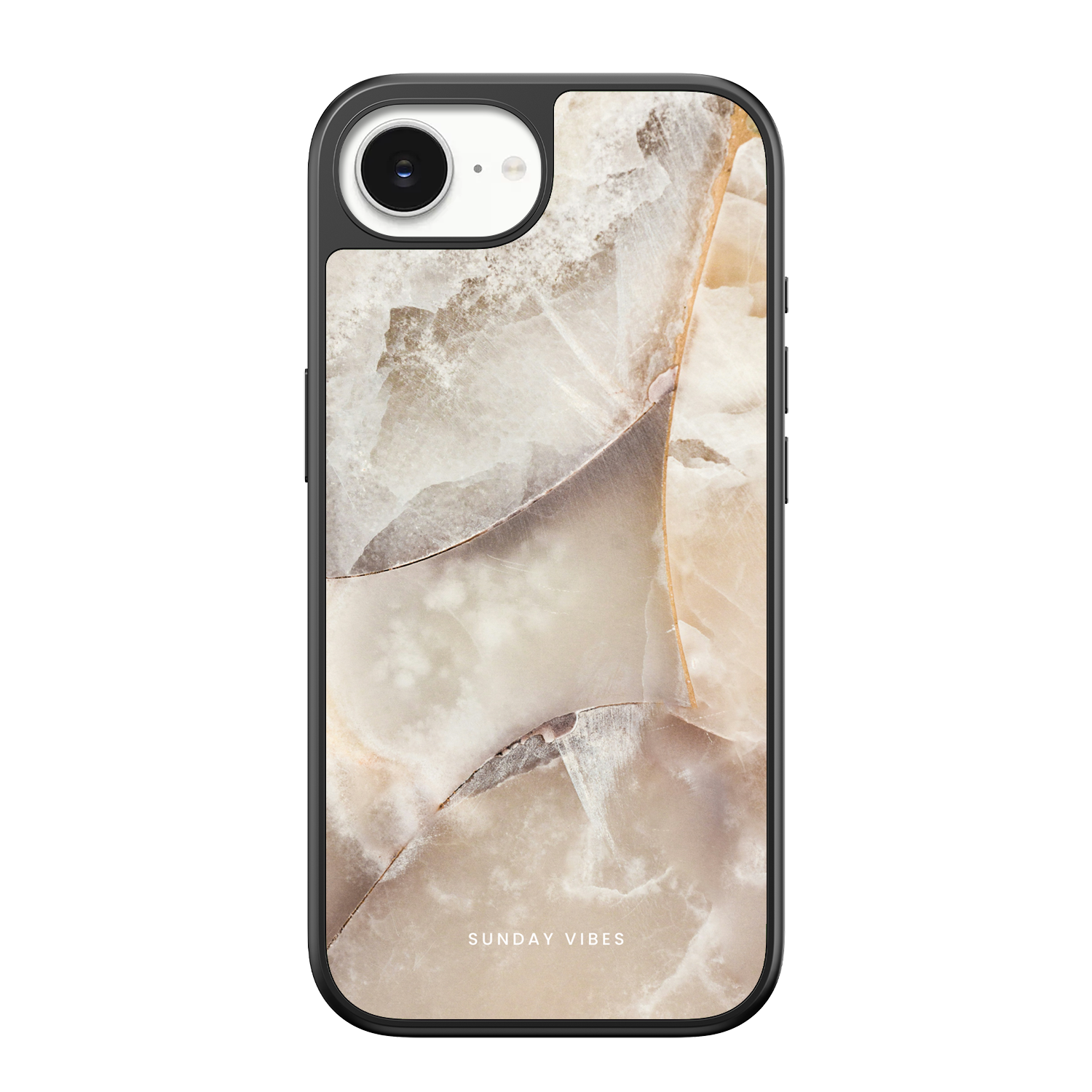 Alabaster Whirl iPhone Case