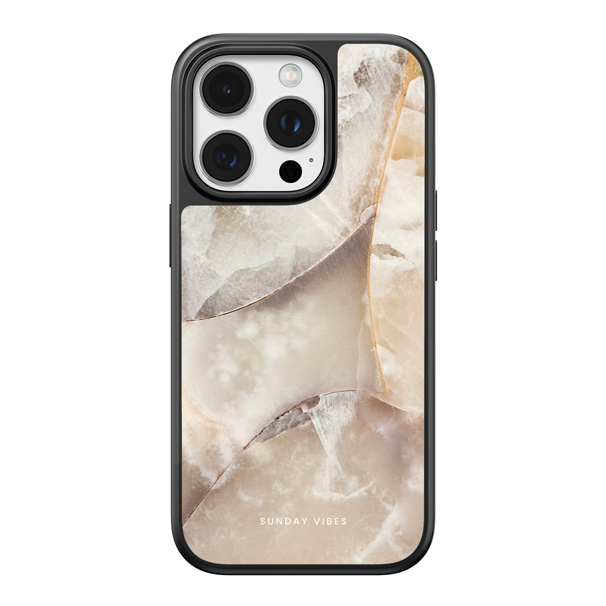 Alabaster Whirl iPhone Case