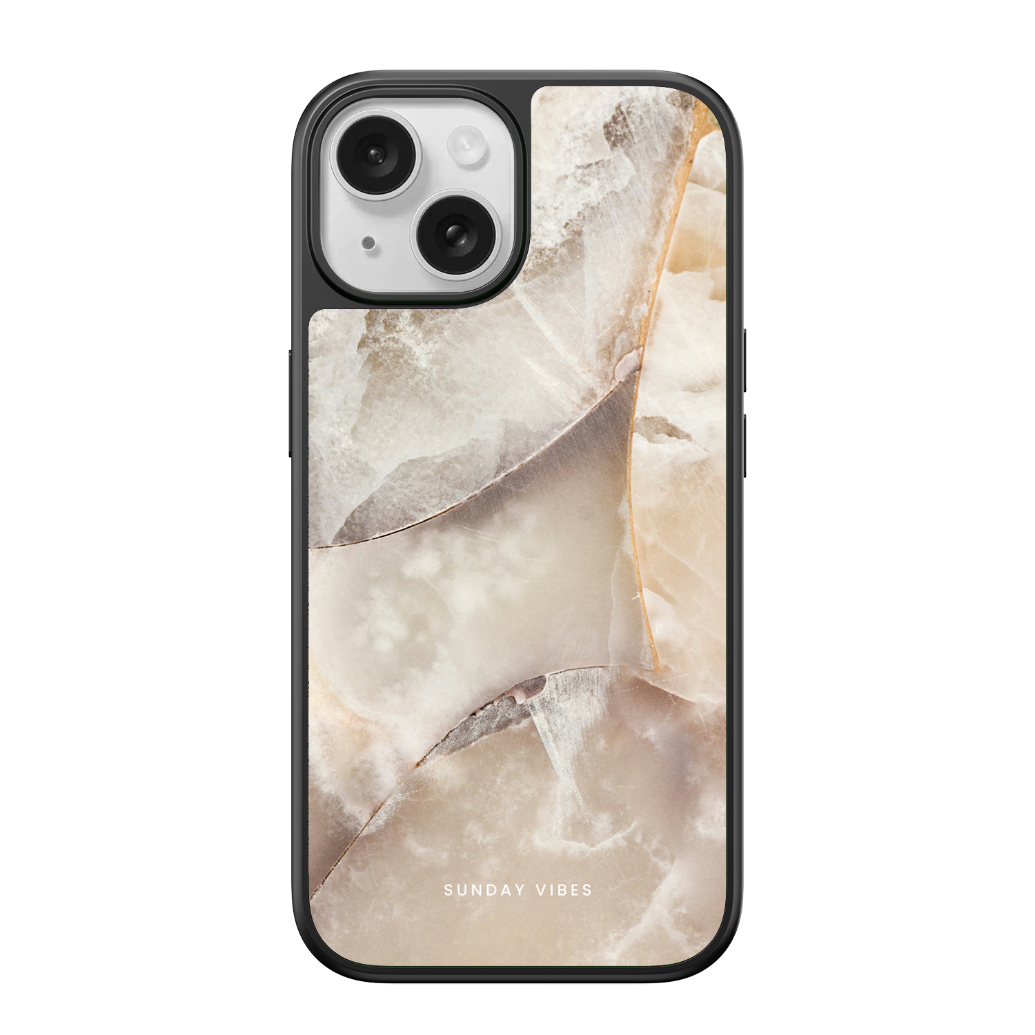 Alabaster Whirl iPhone Case