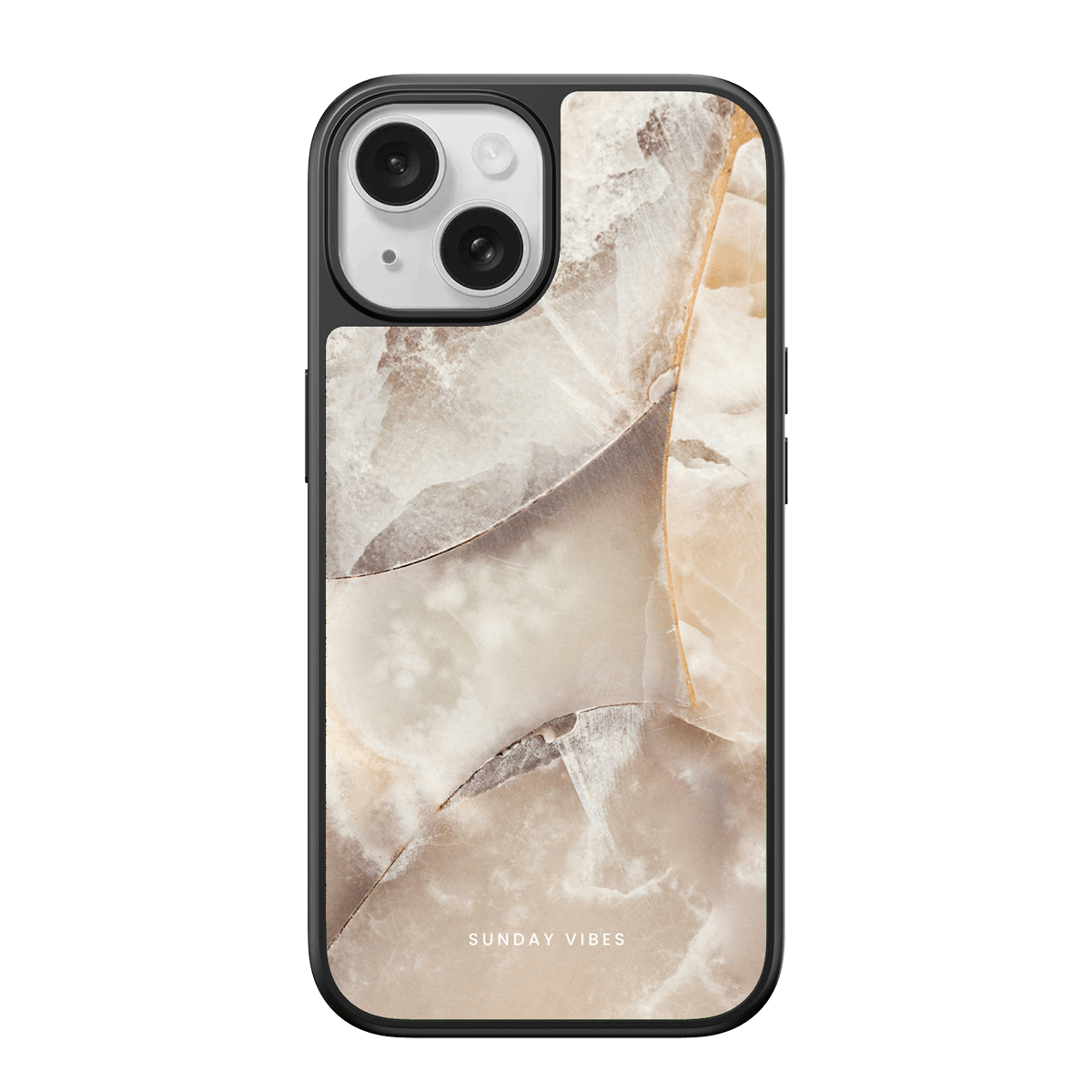 Alabaster Whirl iPhone Case