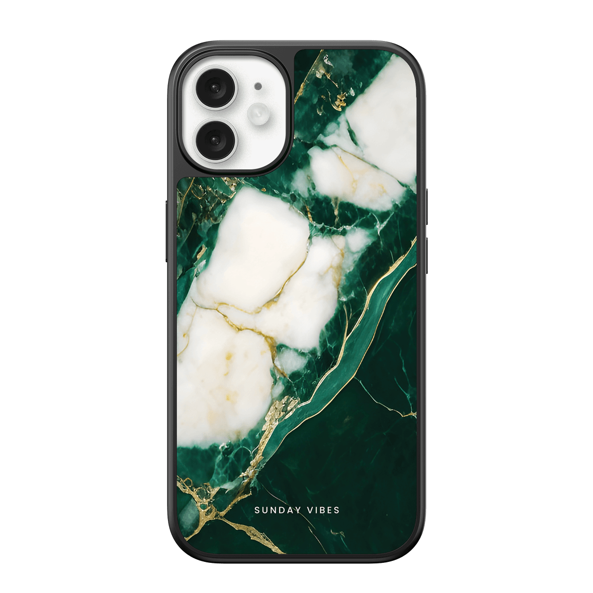 Emerald Vein Marble iPhone Case