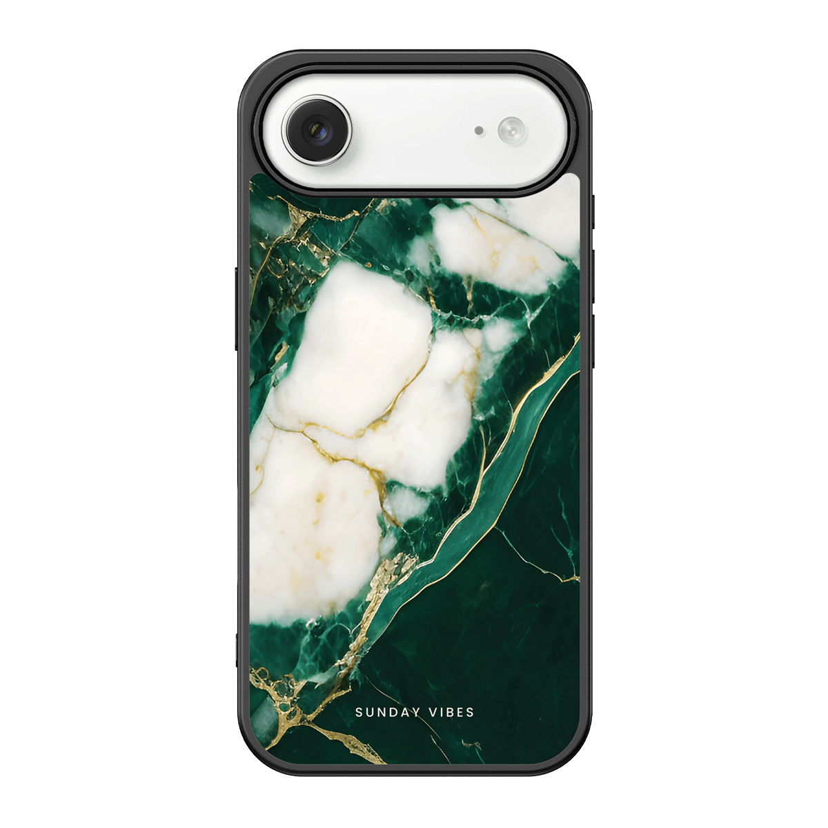 Emerald Vein Marble iPhone Case