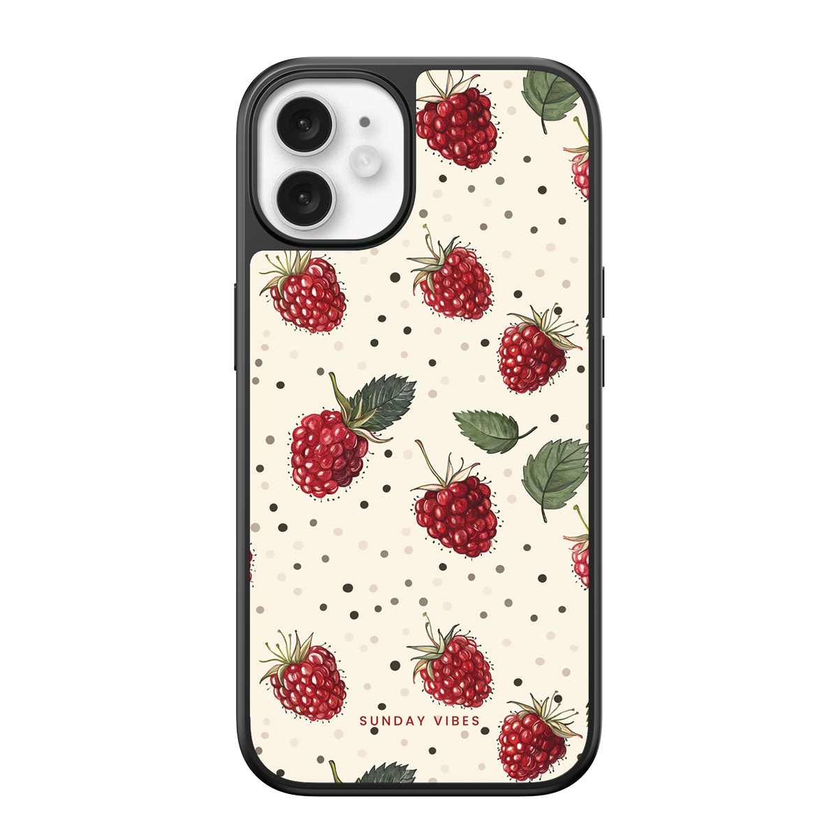 Raspberry Delight iPhone Case