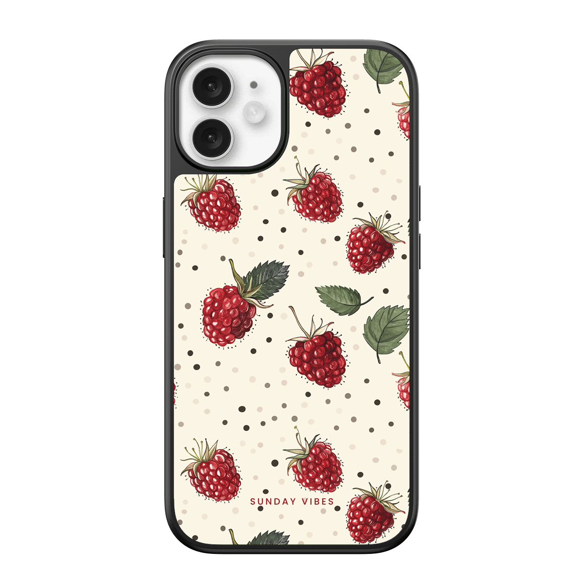 Raspberry Delight iPhone Case