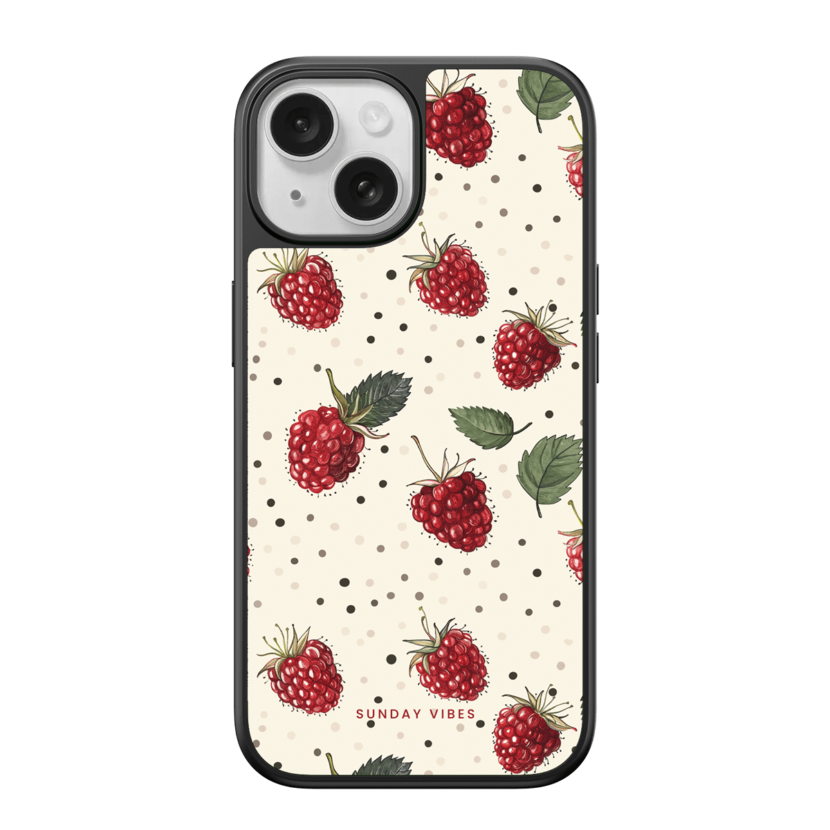Raspberry Delight iPhone Case