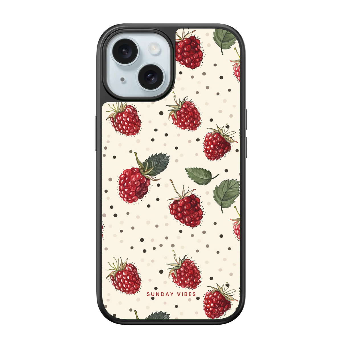 Raspberry Delight iPhone Case