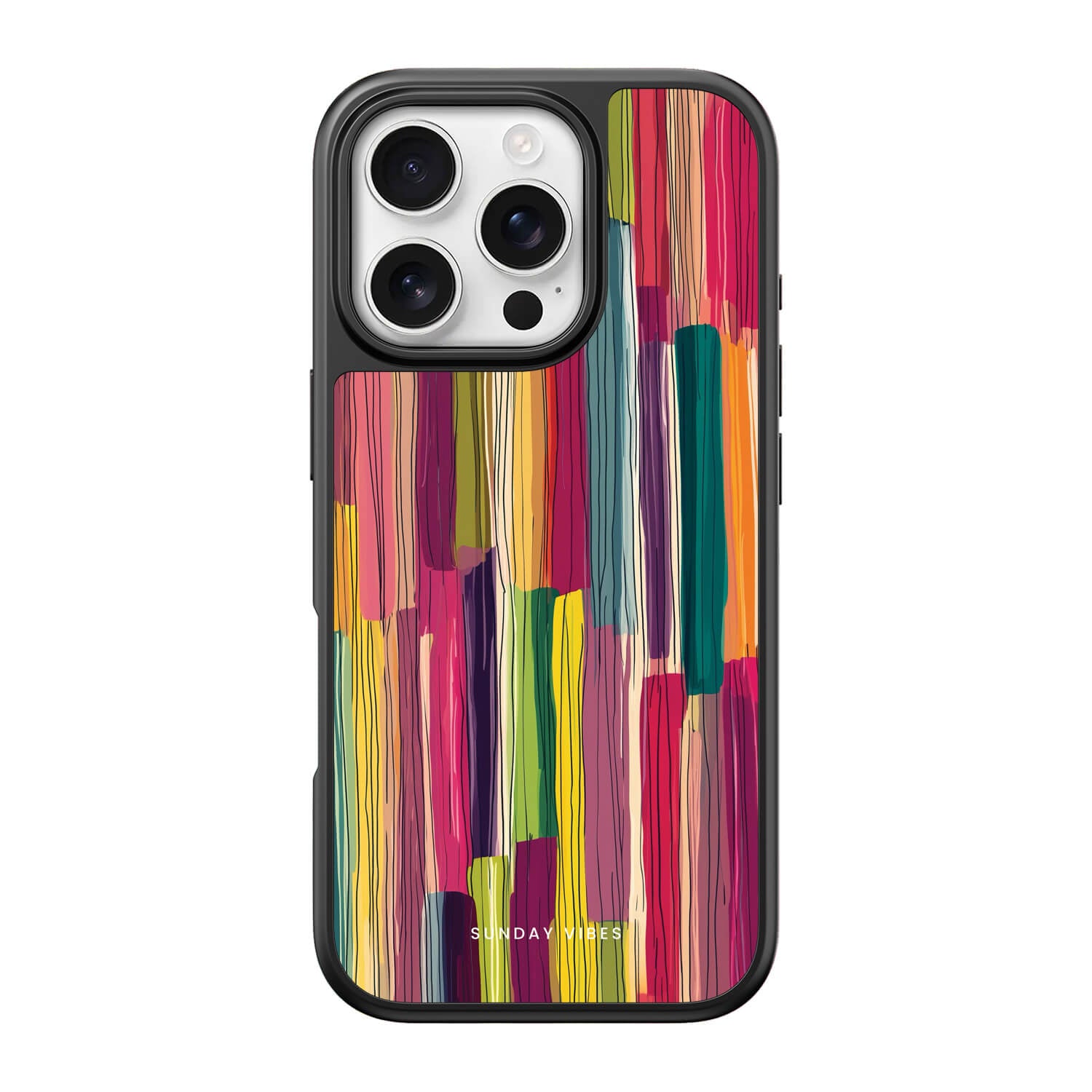 Vivid Strokes iPhone Case