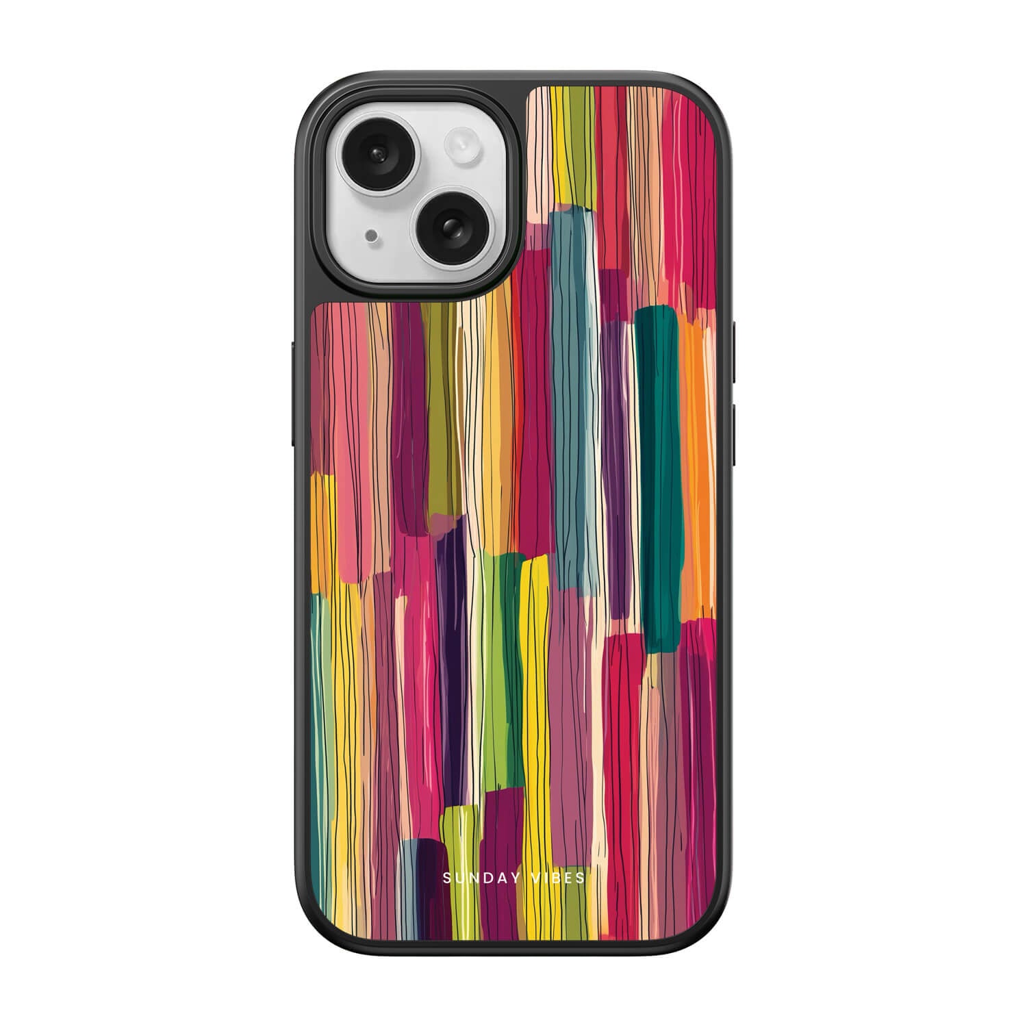 Vivid Strokes iPhone Case