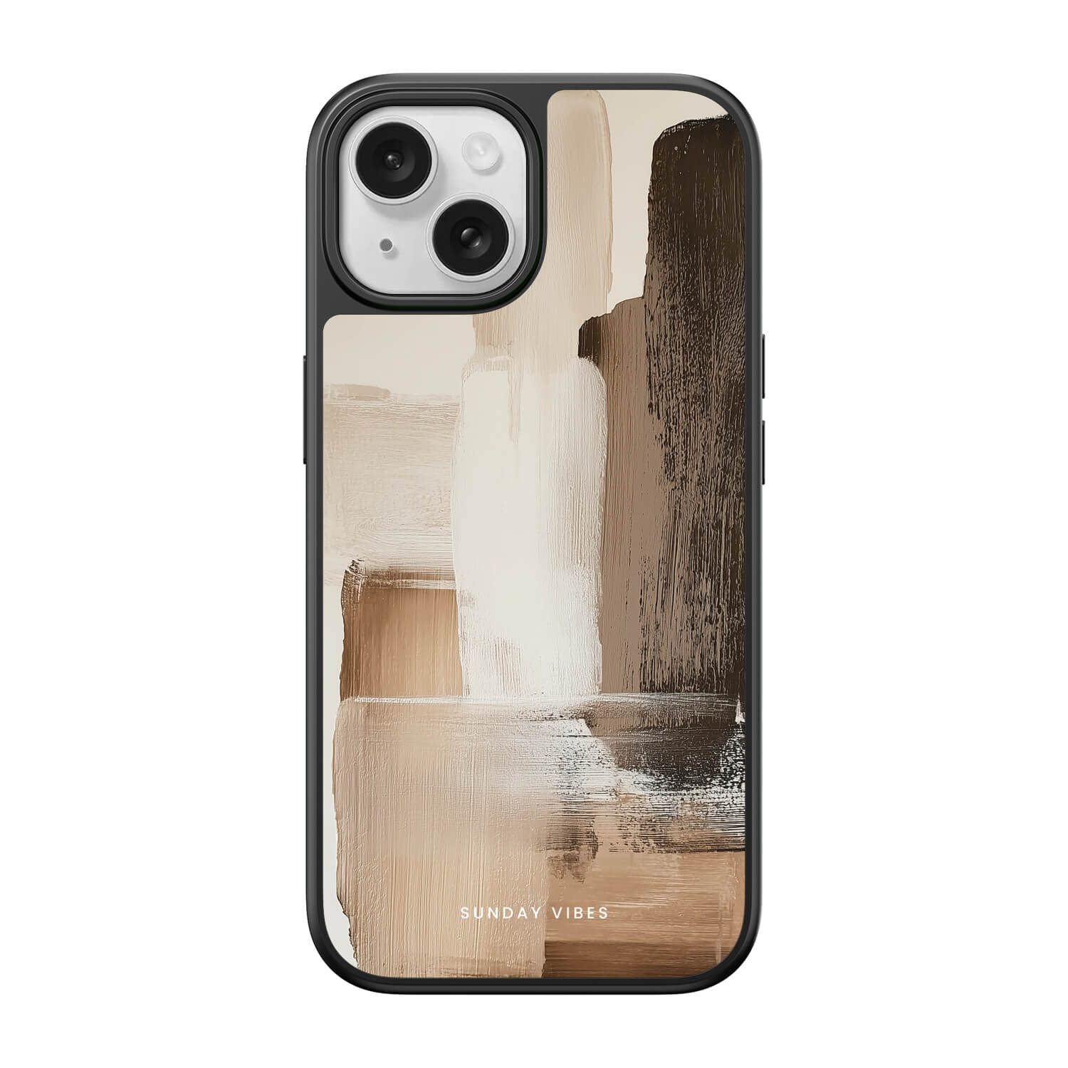 Earthy Strokes iPhone Case