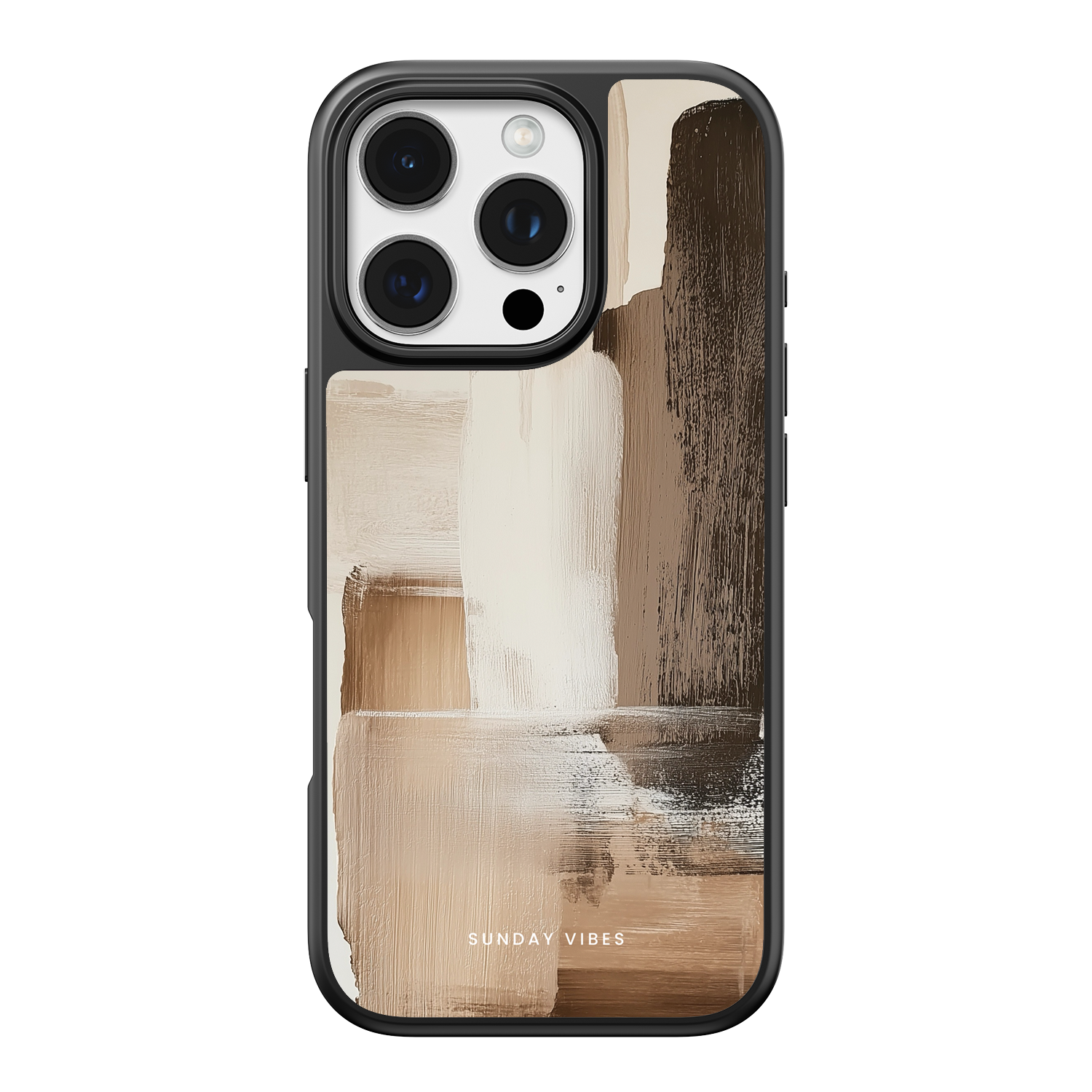 Earthy Strokes iPhone Case