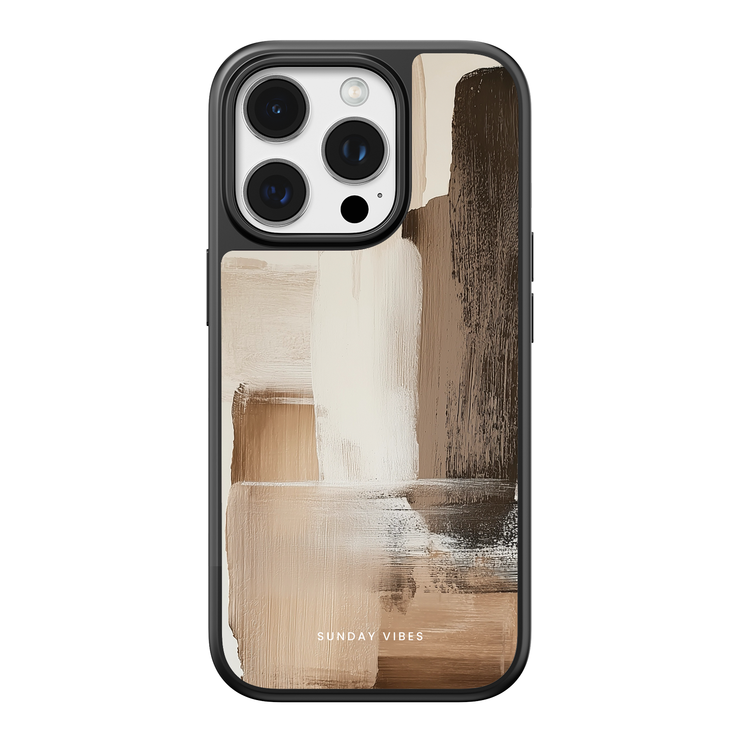 Earthy Strokes iPhone Case