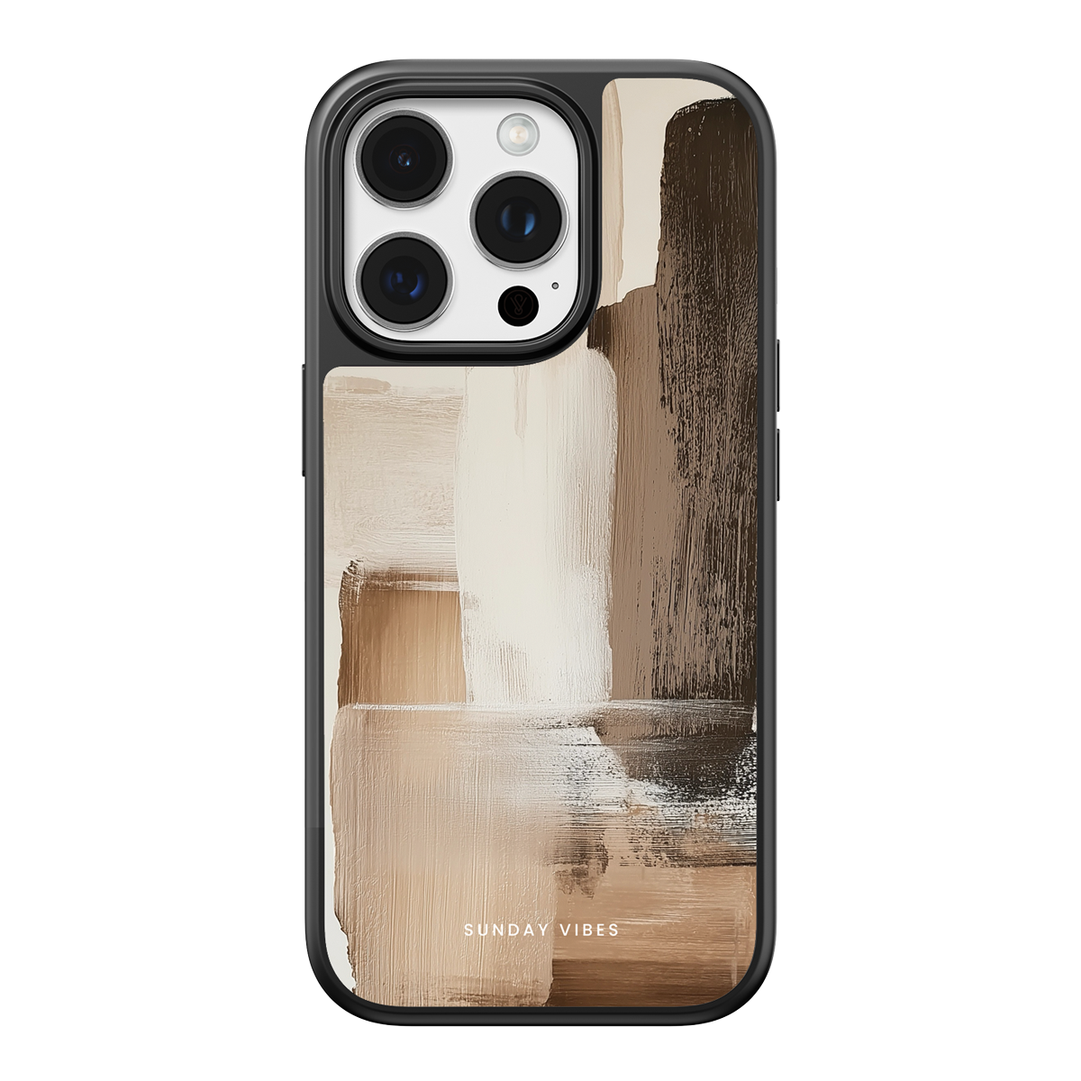 Earthy Strokes iPhone Case