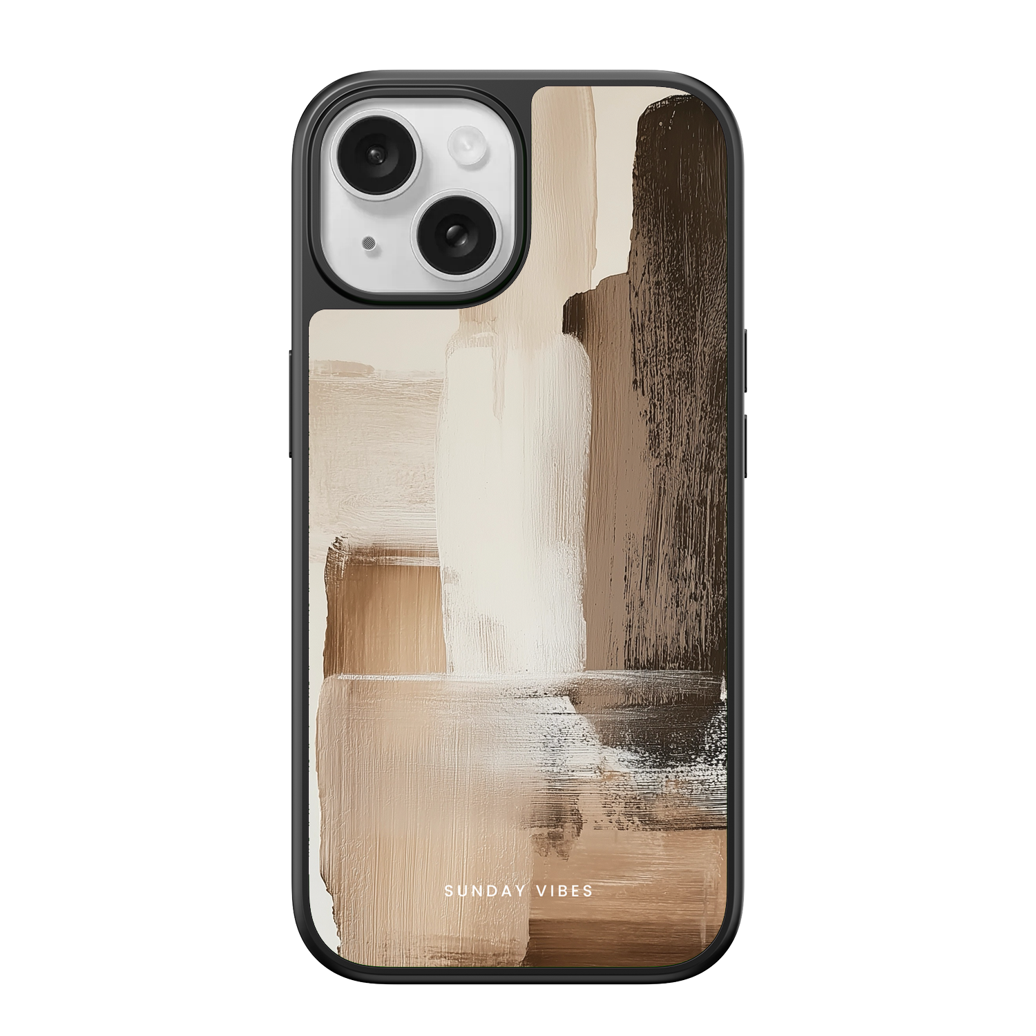 Earthy Strokes iPhone Case