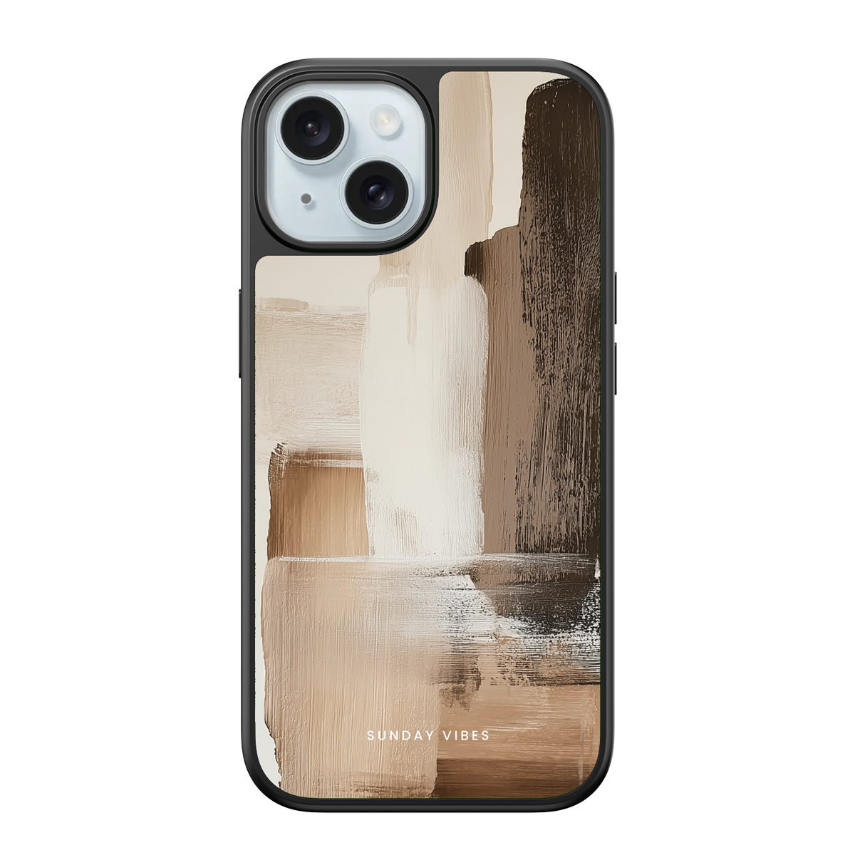 Earthy Strokes iPhone Case