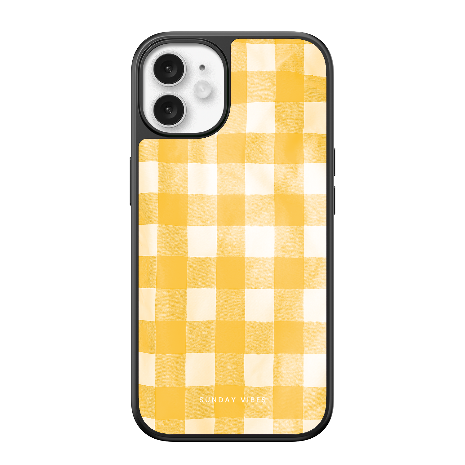 Sunshine Gingham iPhone Case