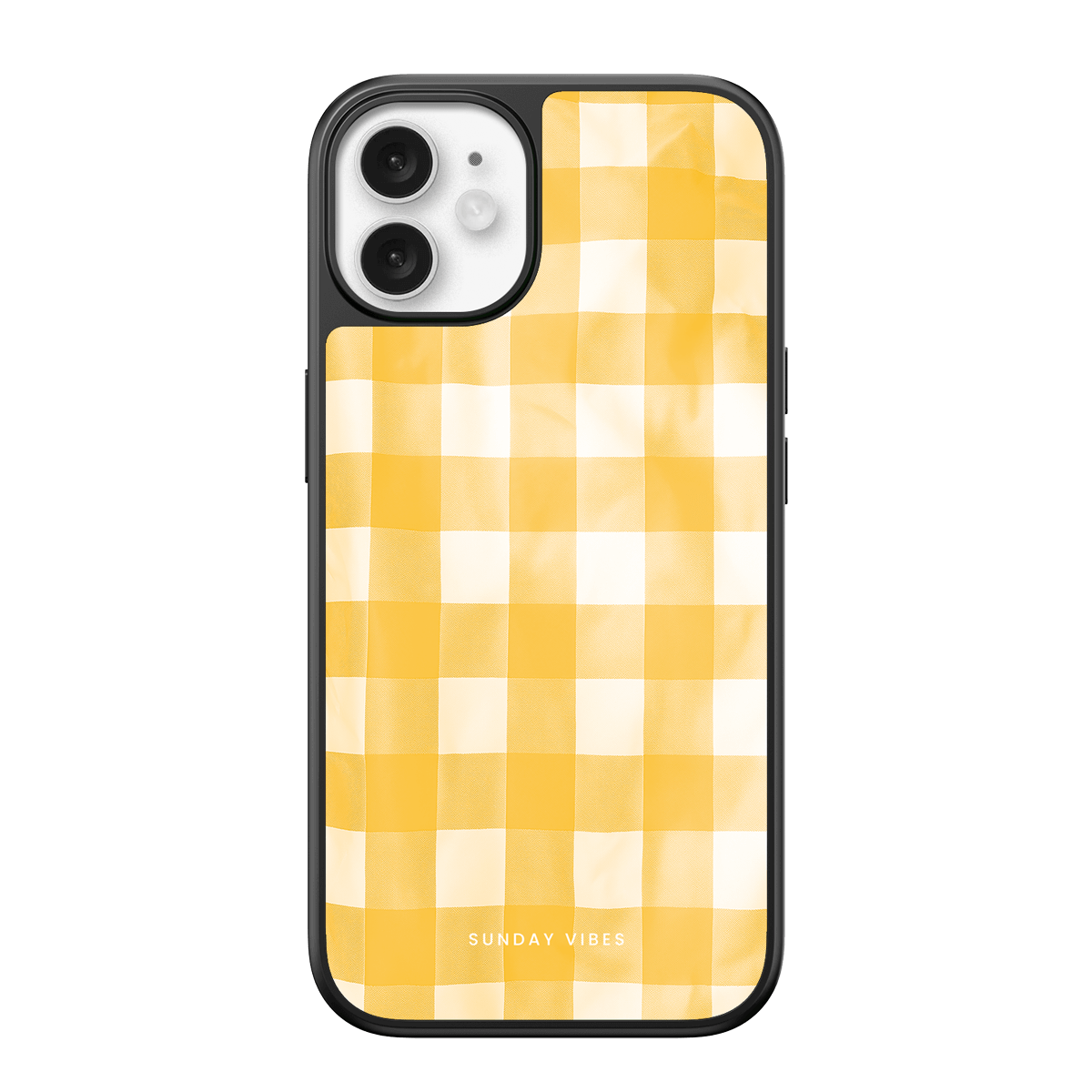 Sunshine Gingham iPhone Case
