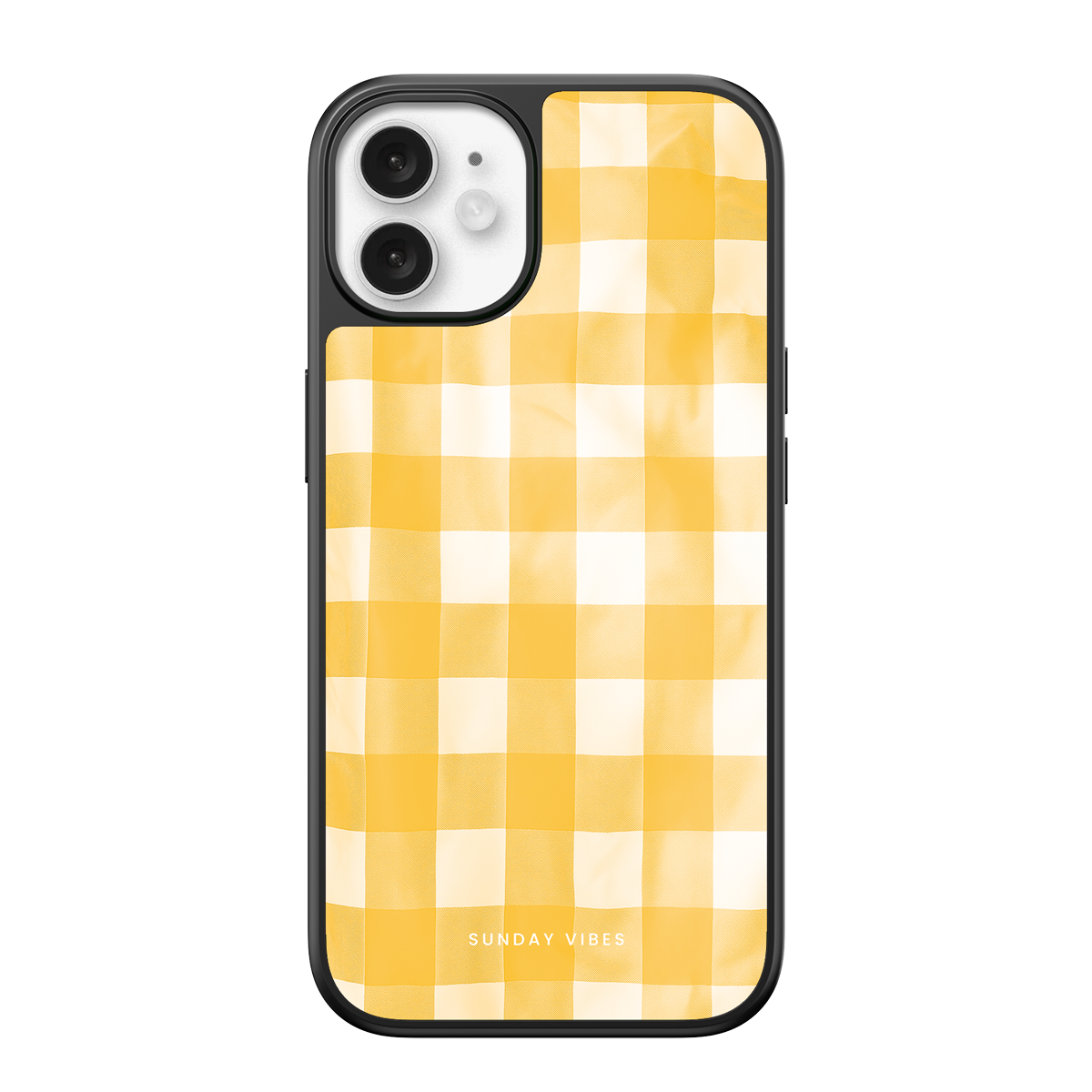 Sunshine Gingham iPhone Case