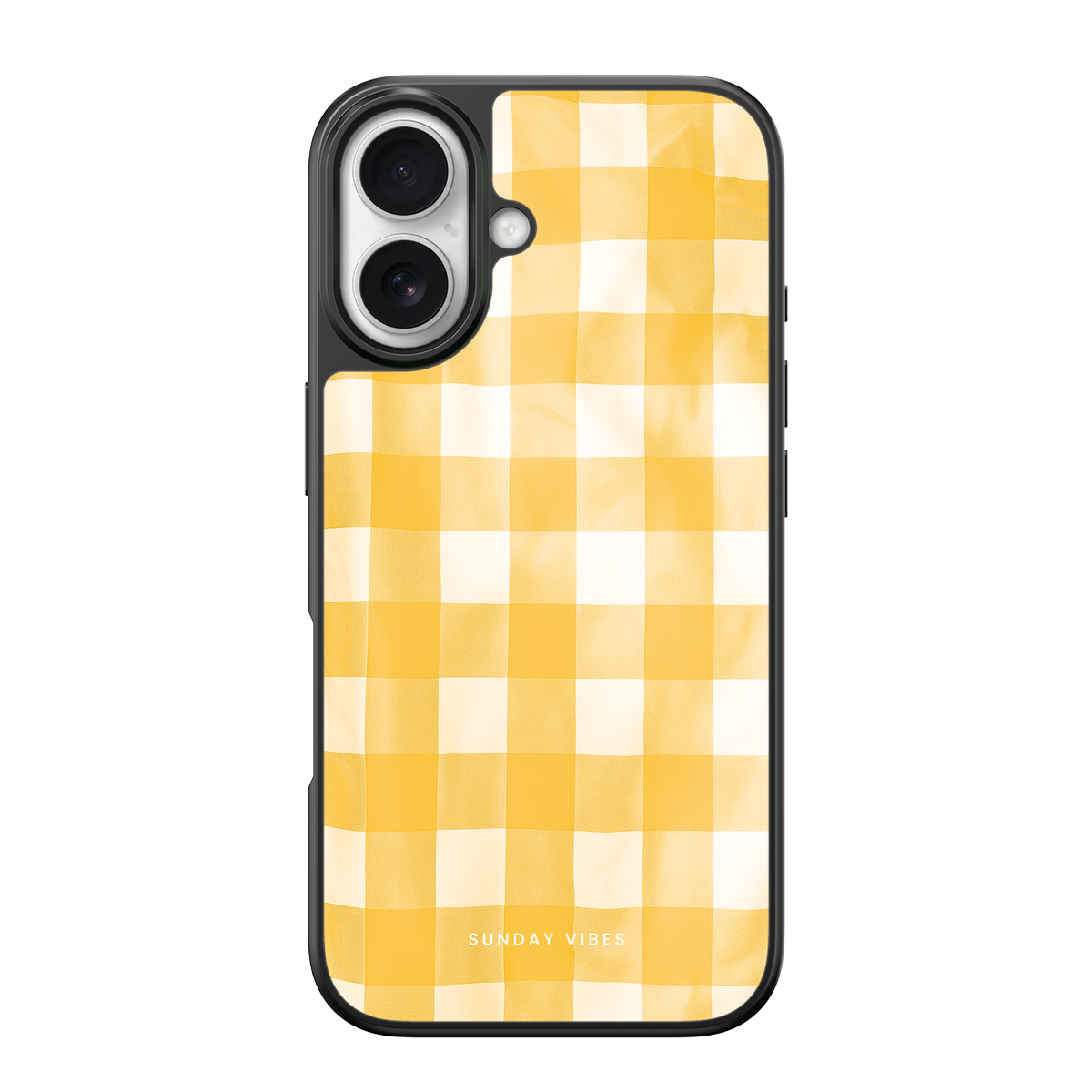 Sunshine Gingham iPhone Case