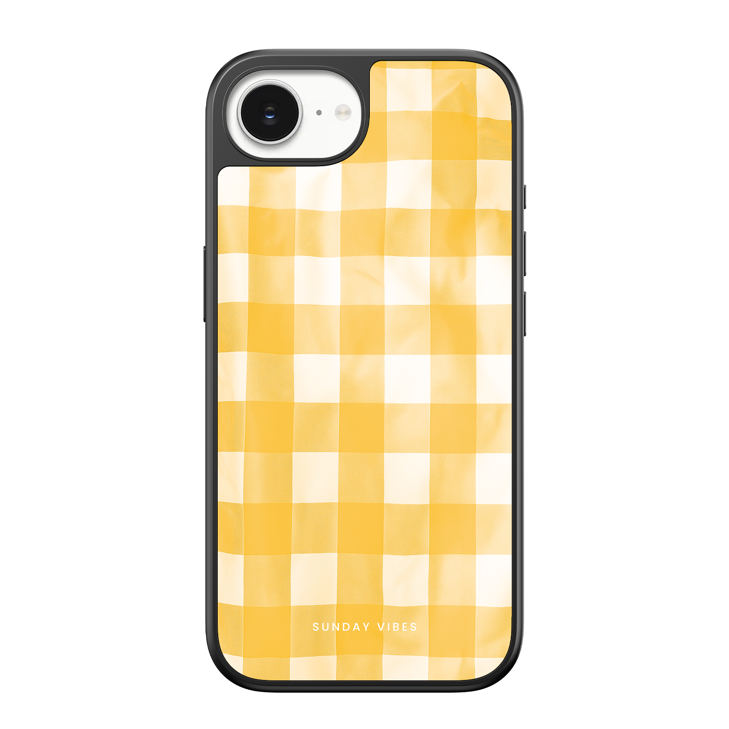 Sunshine Gingham iPhone Case