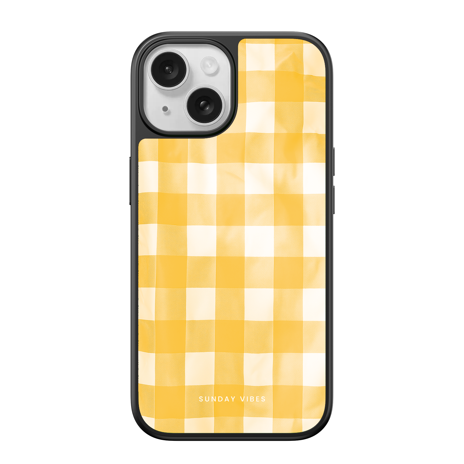 Sunshine Gingham iPhone Case
