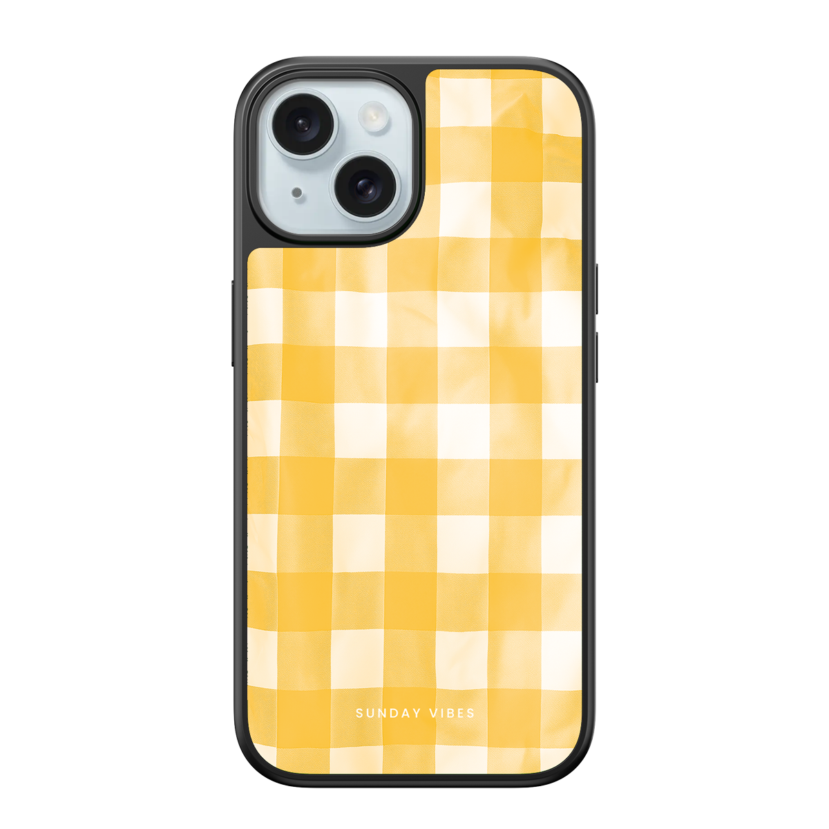 Sunshine Gingham iPhone Case