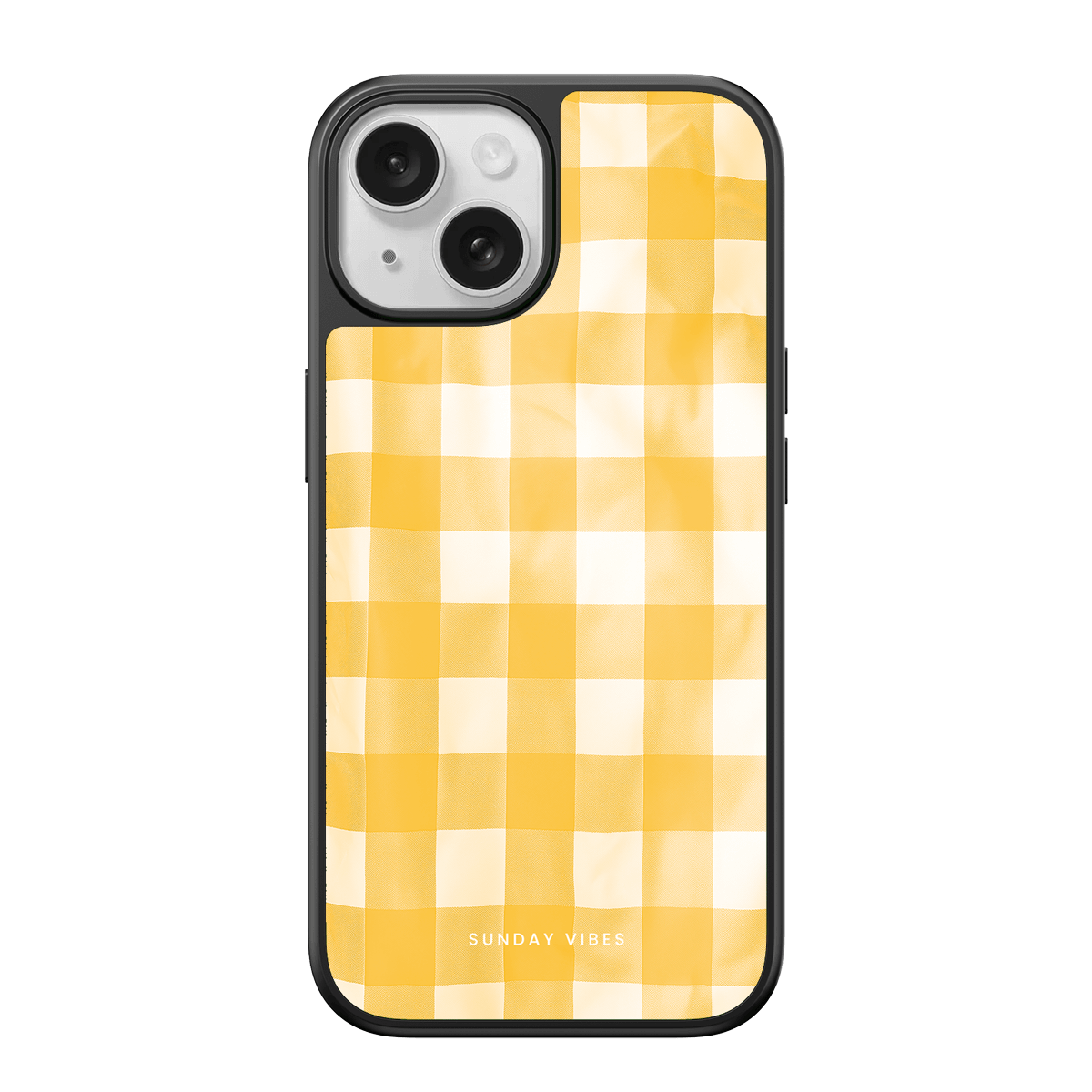 Sunshine Gingham iPhone Case