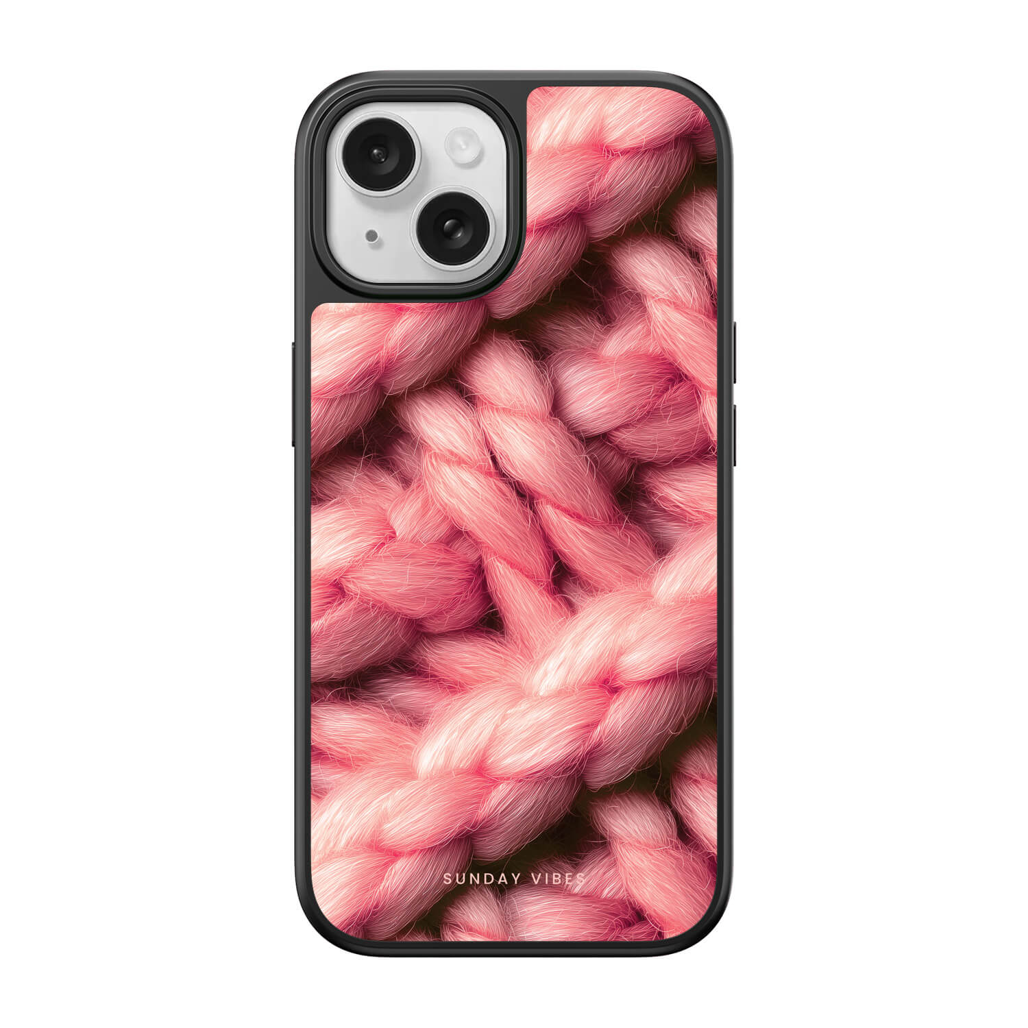 Blush Knit iPhone Case