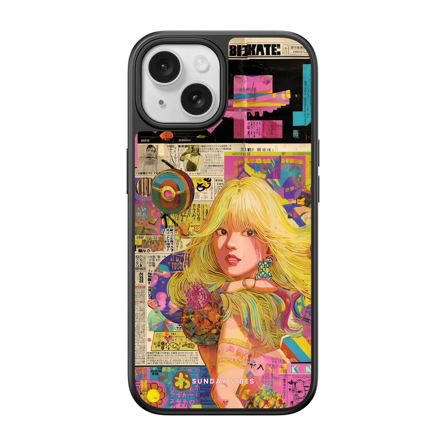 Neon Nostalgia iPhone Case